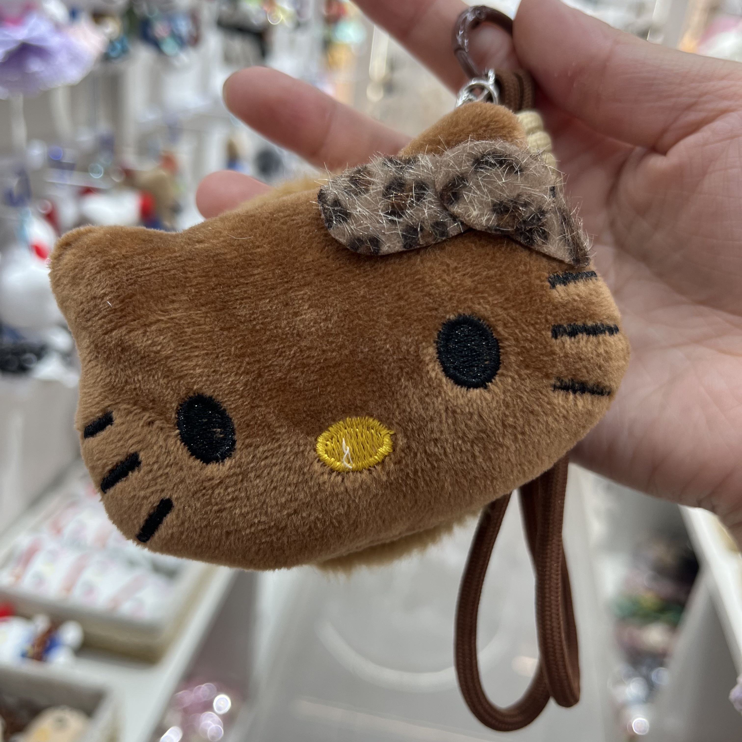 创意潮流八寸羊毛毡毛绒玩具镜子挂件精品毛绒玩偶儿童礼物