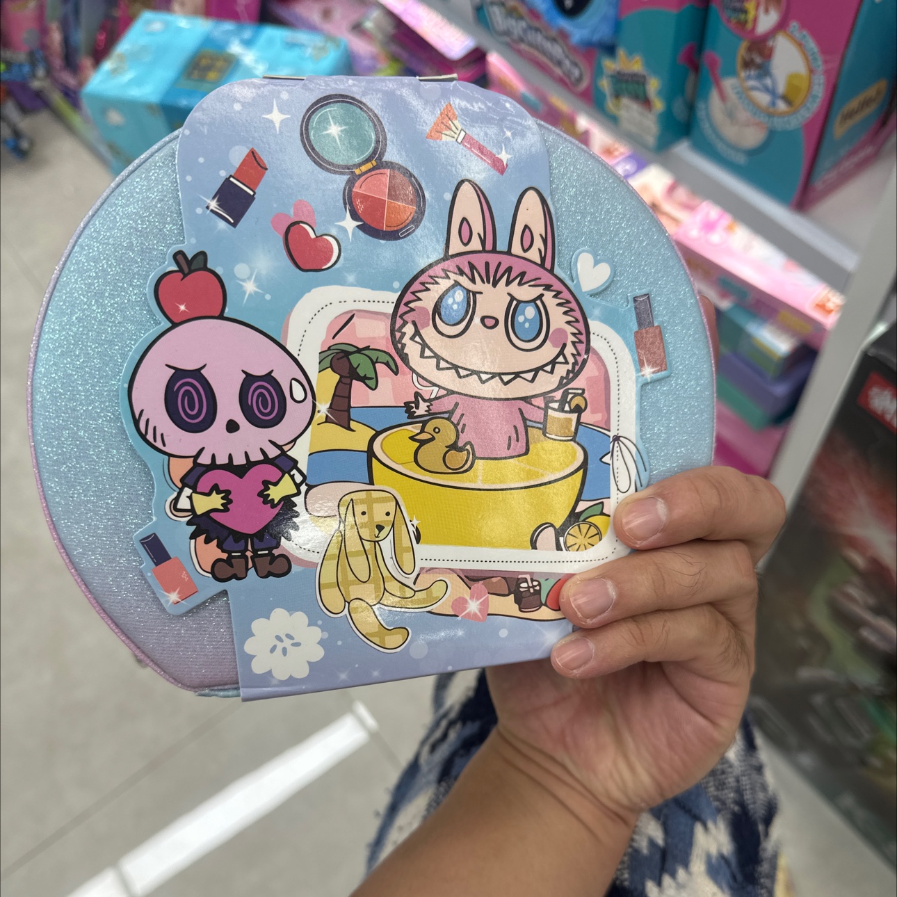 Children's makeup sets, nail polish toys, cross-border makeup, children's makeup products, safe, non-irritating and suitable details Picture