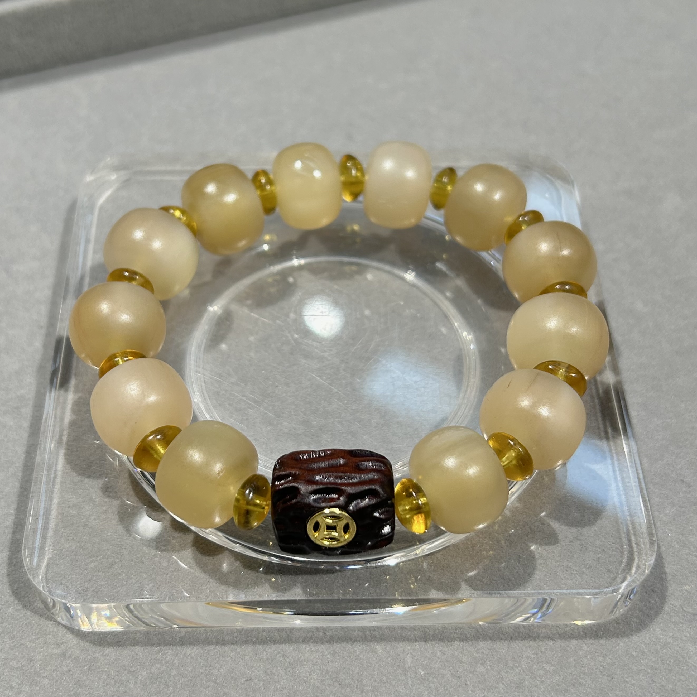 合香珠中药檀香手串文玩手串手工编织天然香料饰品收藏品详情图4