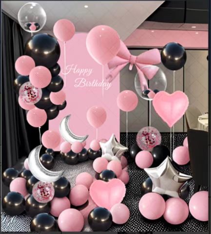 铝膜气球套装细节图