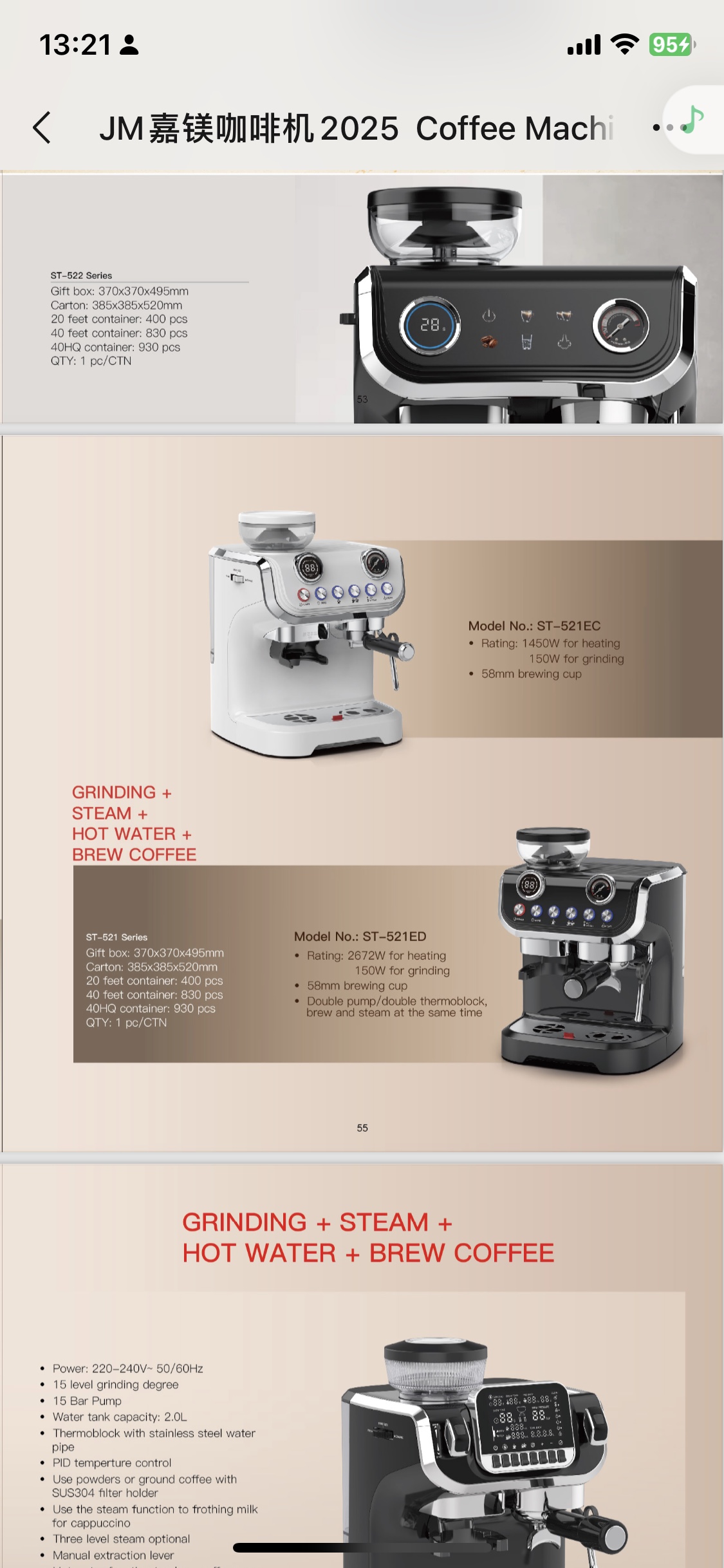 This is a multi-functional, strong-aroma, quick-brewing, portable and simple design coffee machine suitable for home and office use detail image 2