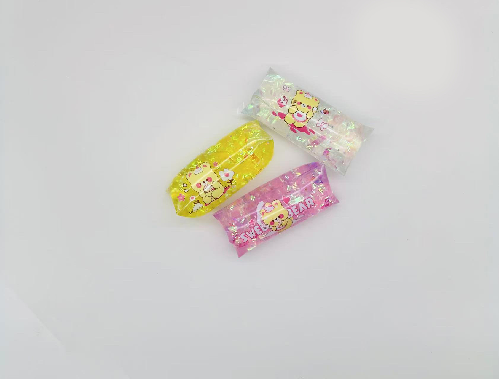 Factory direct sales of stress-relieving water snake toys, cute cake bear Kneading music, the same style as the Internet celebrity, untouchable stress-relieving wonder Item Picture