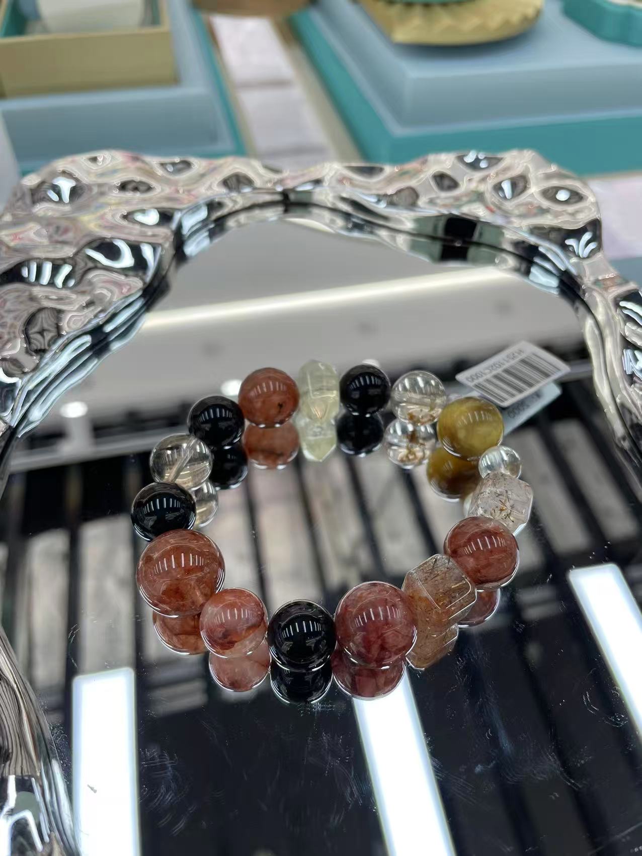 水晶散珠水晶手串天然水晶设计师原创