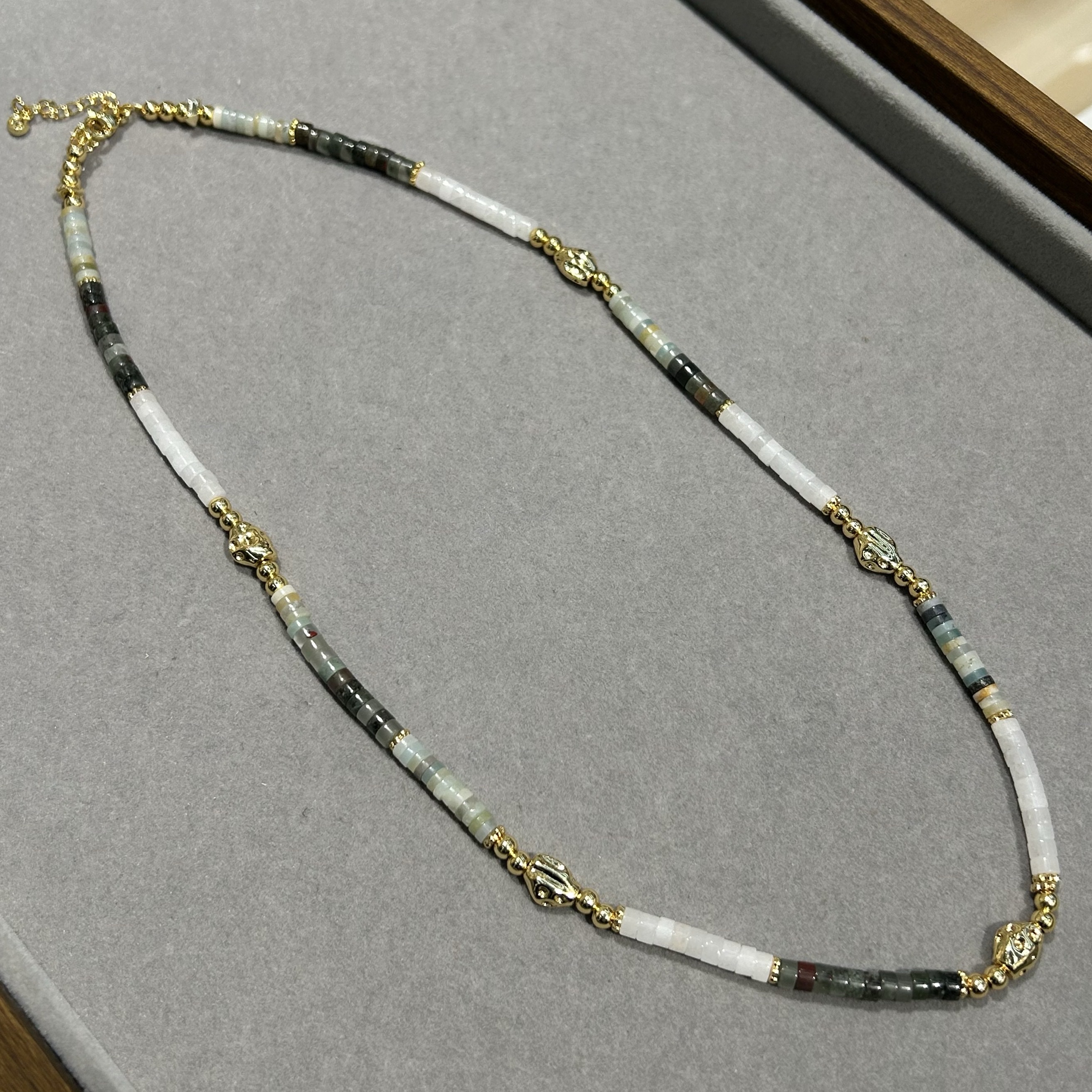 跨境外贸不锈钢项链轻奢时尚百搭高级感不掉色链锁骨链