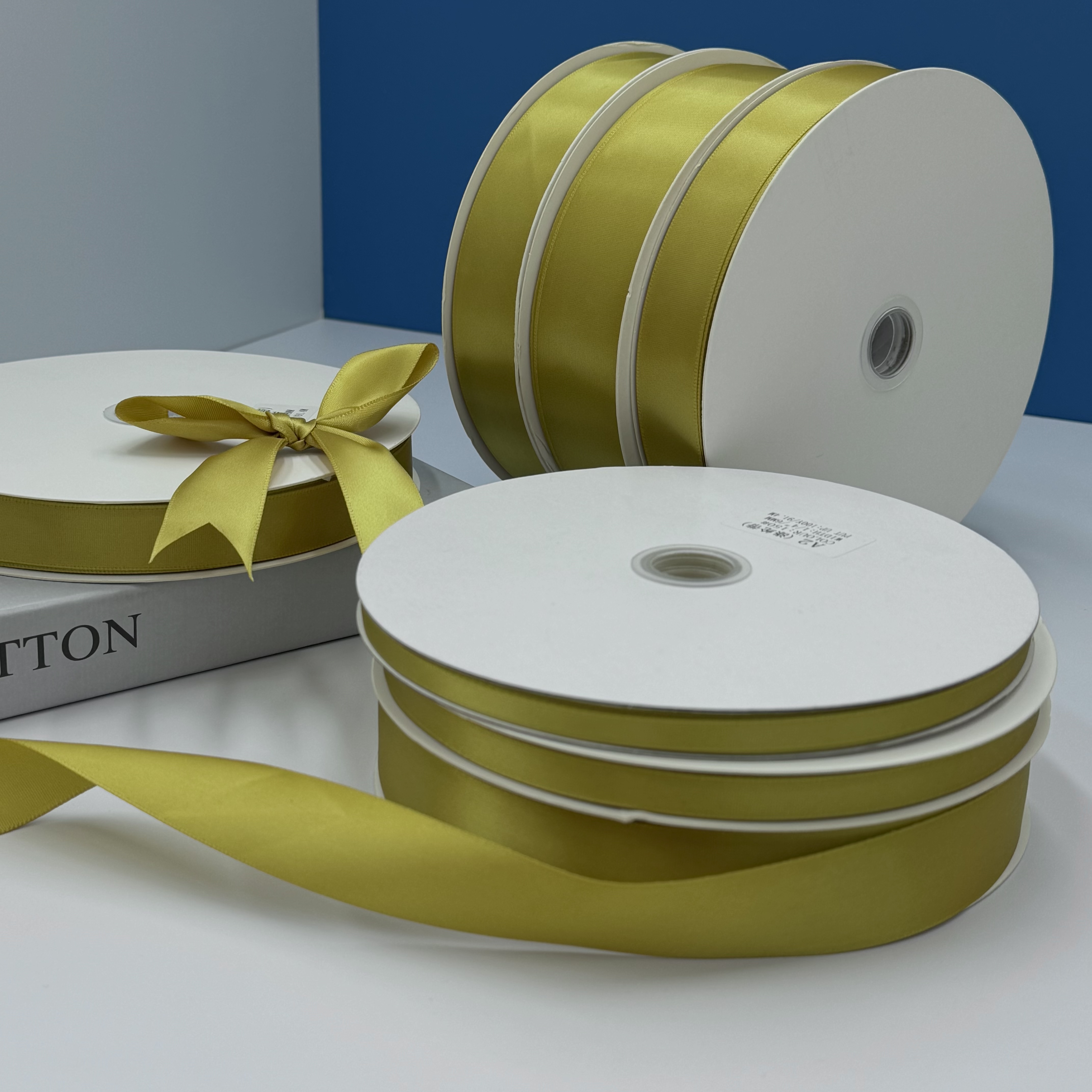 0.3-5 cm golden ribbon, encrypted polyester ribbon, ribbon, gift packaging, ribbon, webbing, single or double-sided ribbon, ribbon detail image 8