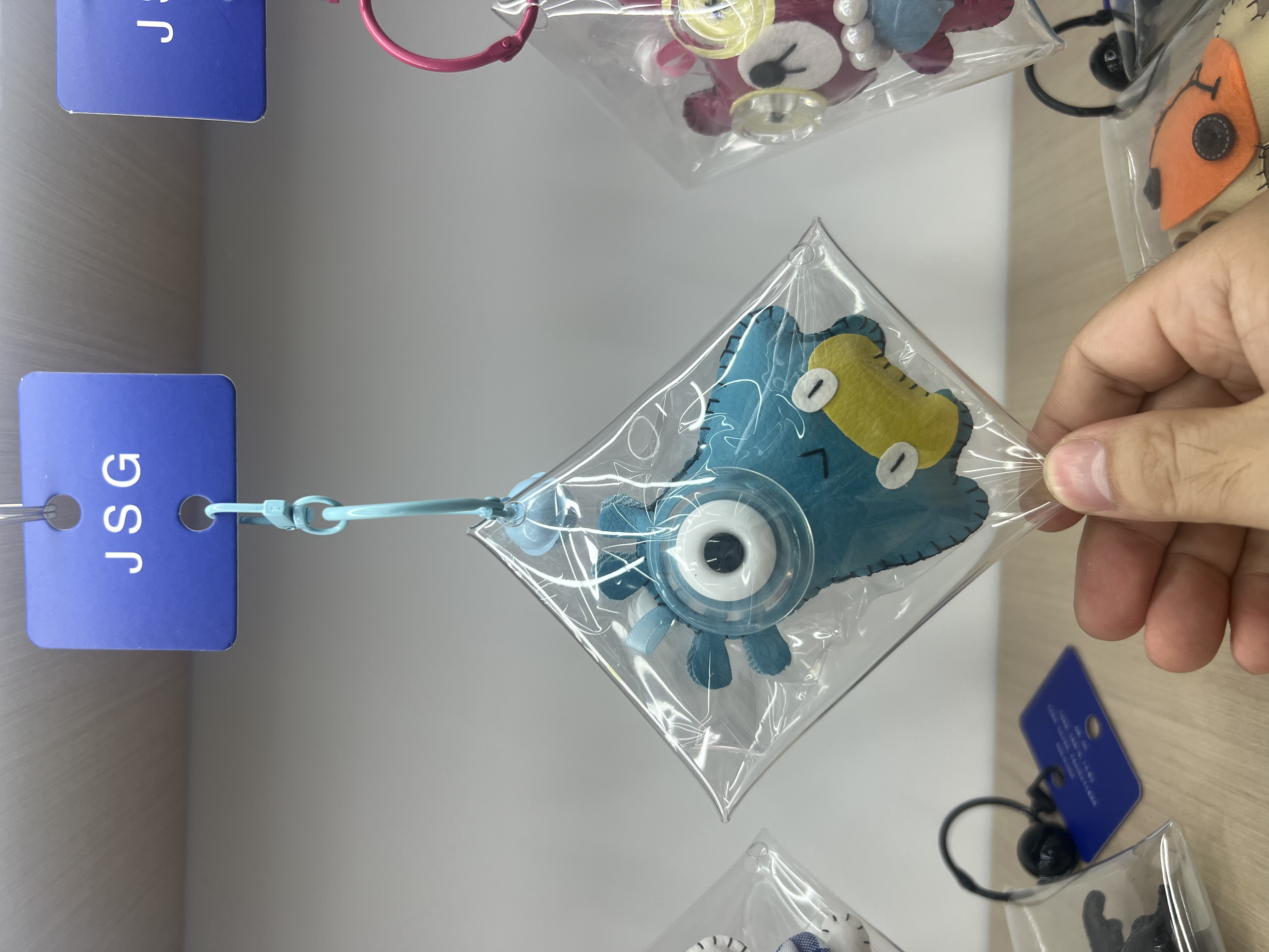 钥匙扣 纯手工制作钥匙扣 手工制作 DIY细节图