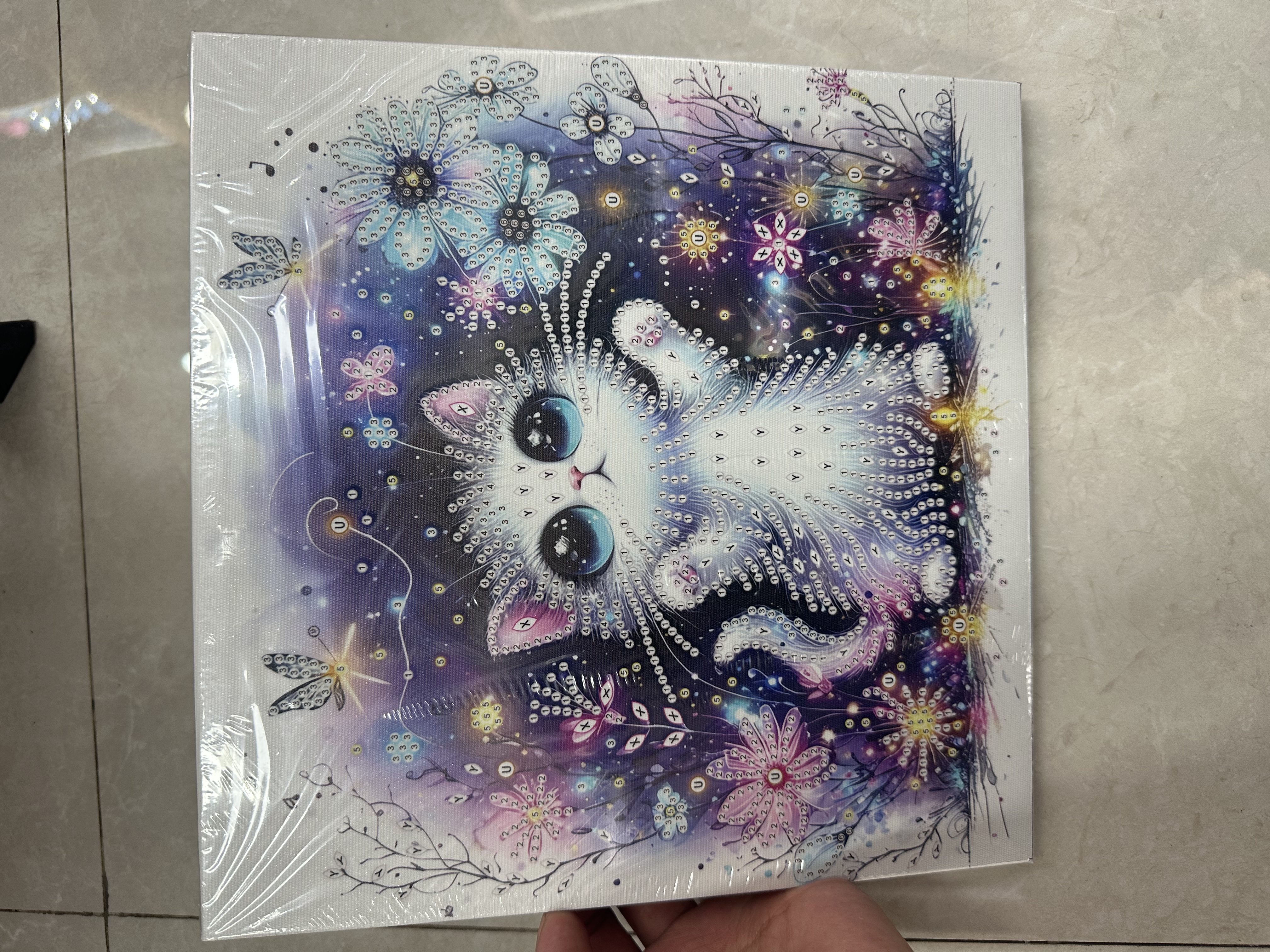 钻石画异性钻，亮钻25CM*25CM钻石画钻石DIY画