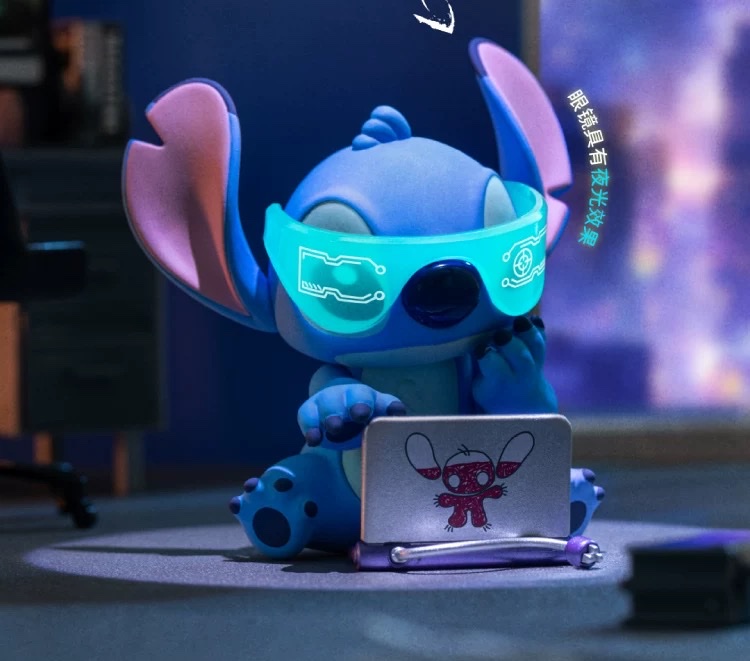 TOPTOY Disney Stitch City Adventure Series figurine Desktop Ornament, Stitch's birthday gift detail image 14