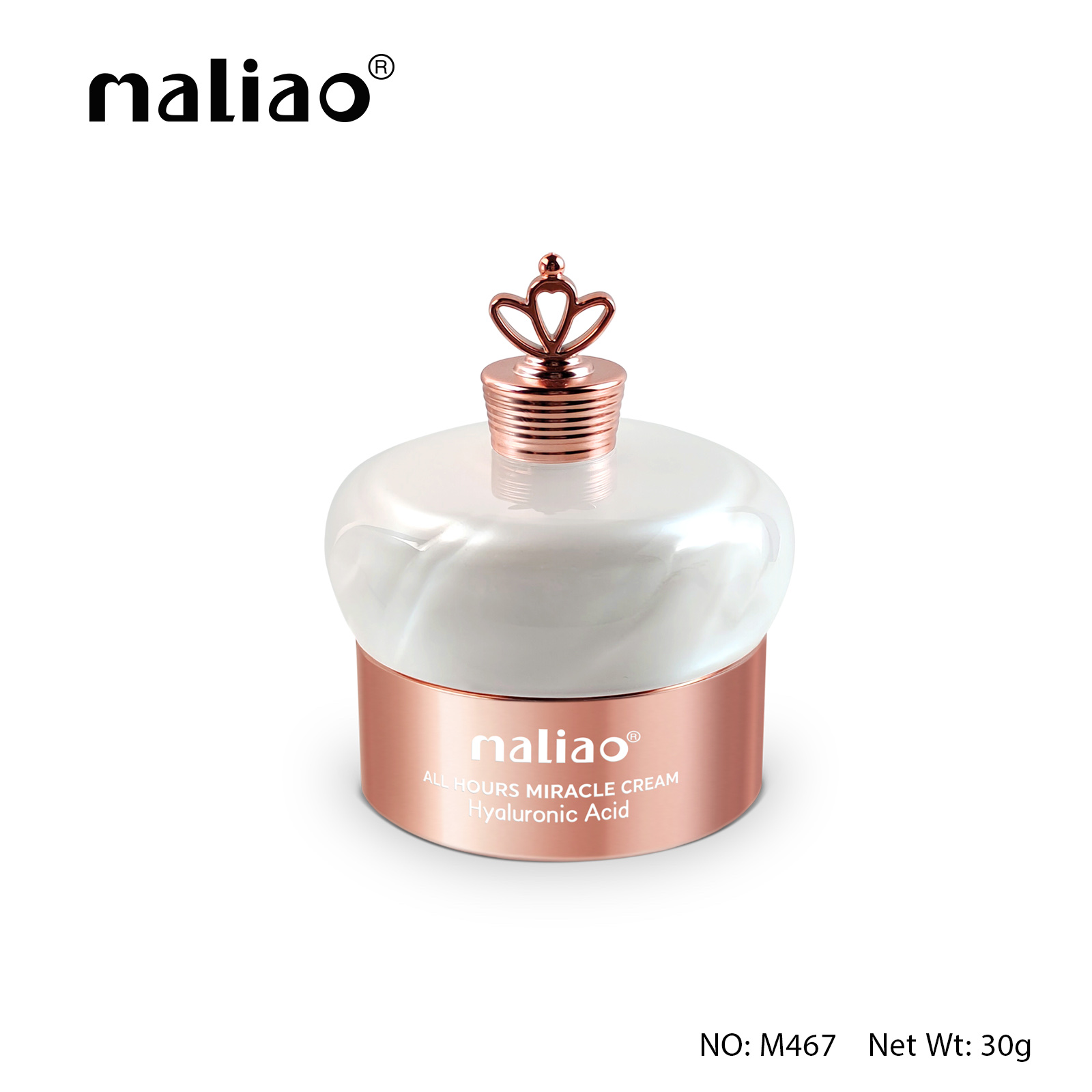可贴牌定制 Maliao 全天候奇迹霜 含透明质酸 补水修护 30g