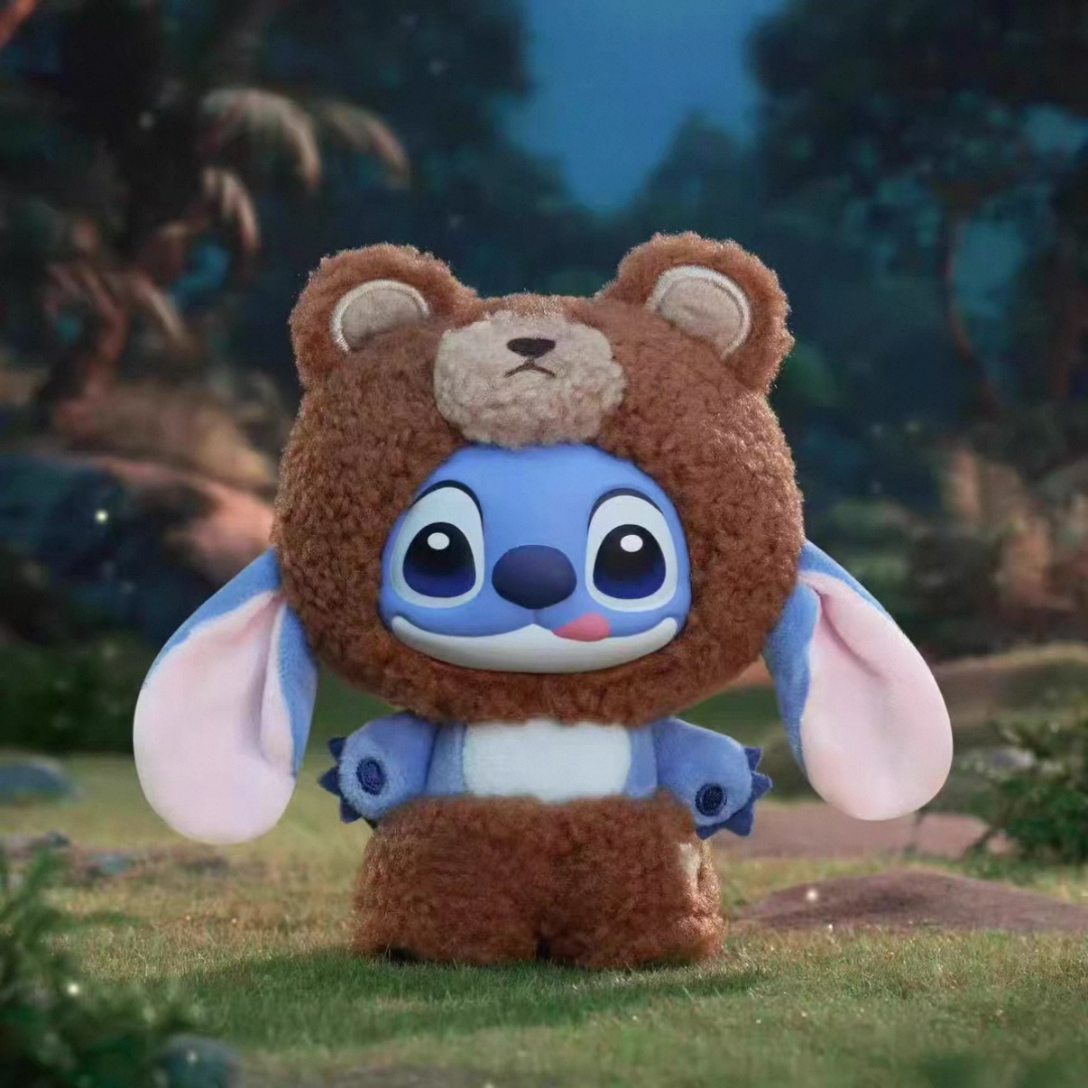 TOPTOY Disney Stitch Wild Animals Series Plush Vinyl Blind Box Bag Pendant Plush Figurine Pendant detail image 8