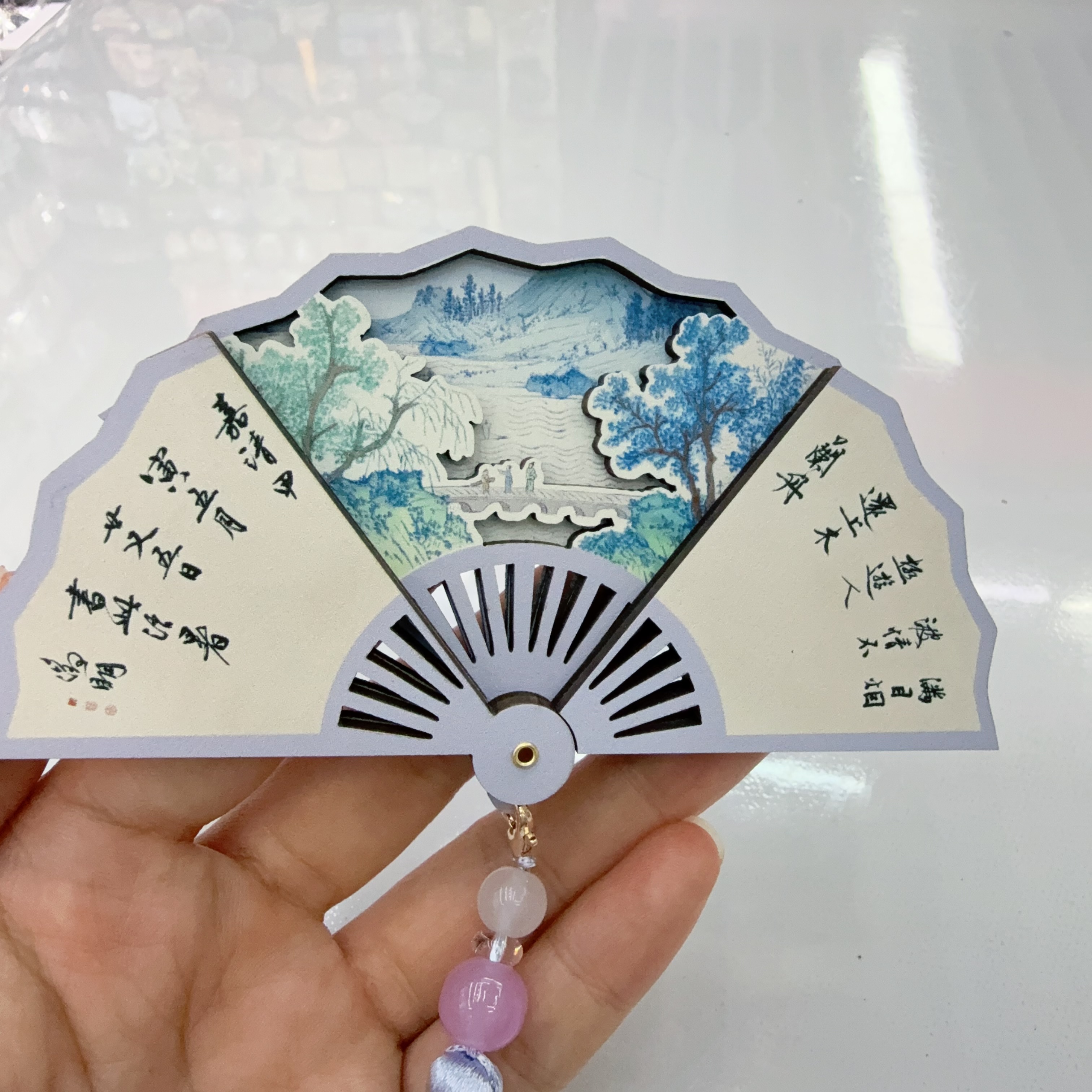 Tassel fan, city refrigerator stickers, cultural and creative travel souvenirs, refrigerator magnetic stickers, creative new products, wooden refrigerator stickers, refrigerator stickers, food and play refrigerator stickers, ceramic refrigerator stickers, scenic area cultural and creative refrigerator stickers, Girls 2025 cartoon full figure
