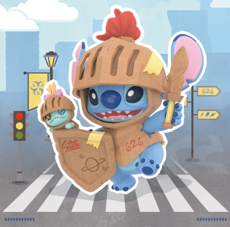 TOPTOY Disney Stitch City Adventure Series figurine Desktop Ornament, Stitch's birthday gift detail image 3