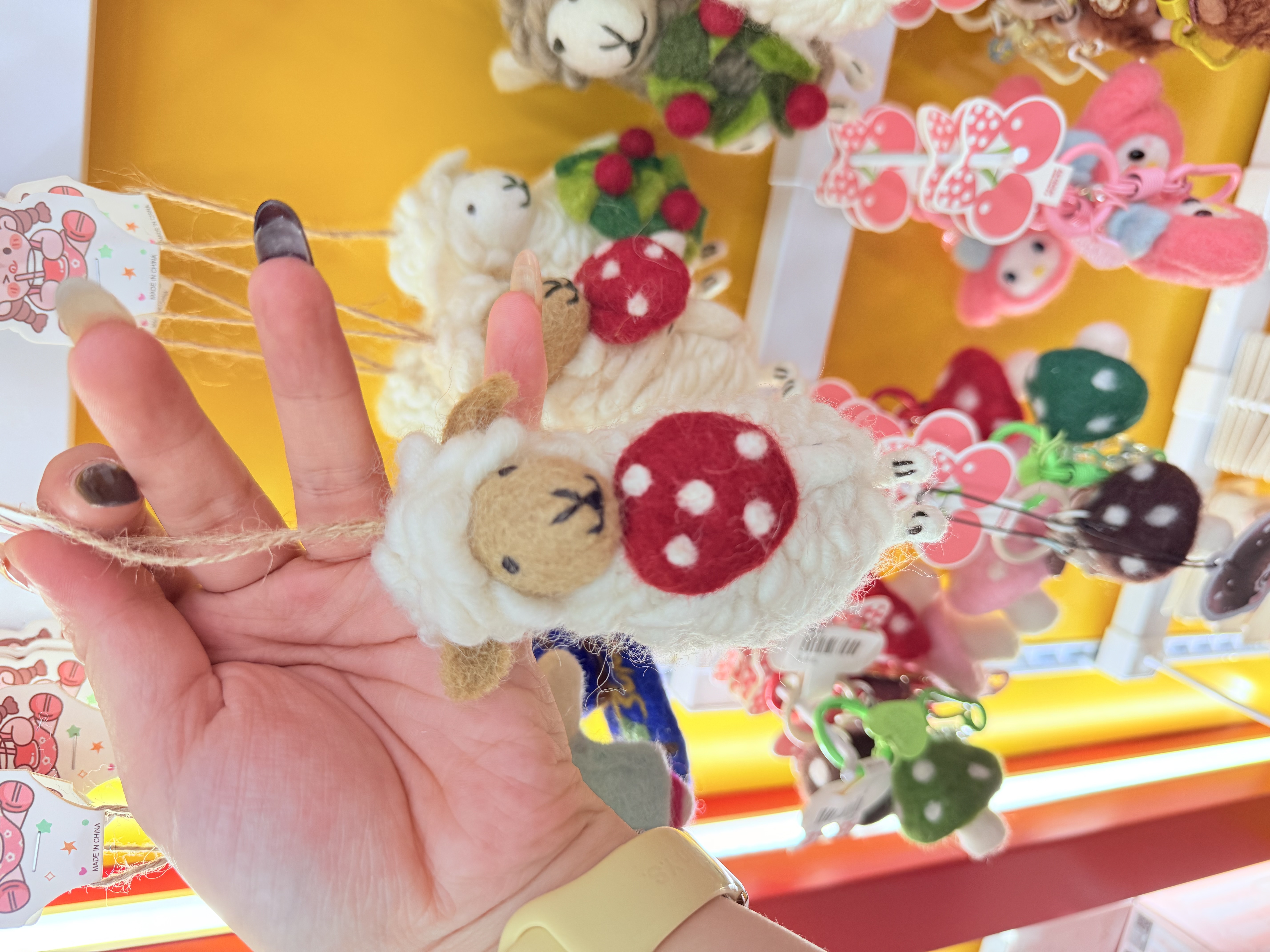 小羊毛绒玩具创意潮流挂件可爱玩偶抱枕儿童礼物玩偶挂饰多款可选