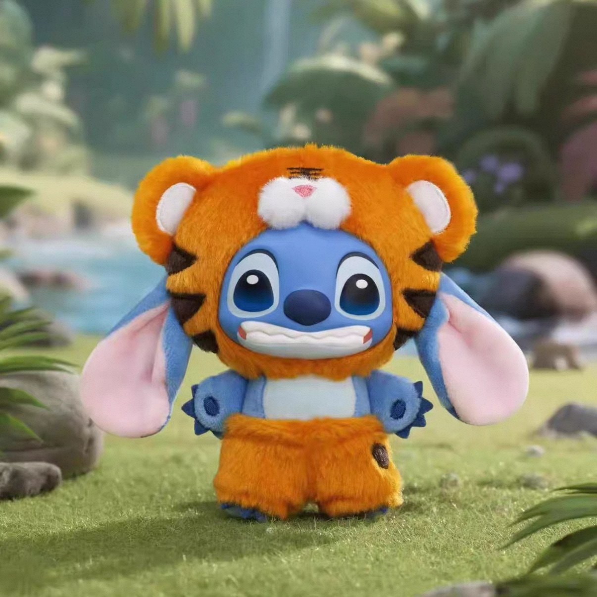 TOPTOY Disney Stitch Wild Animals Series Plush Vinyl Blind Box Bag Pendant Plush Figurine Pendant detail image 5