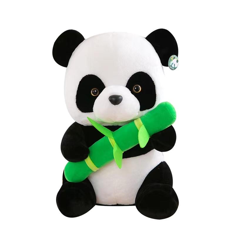 The new bamboo Panda series of plush toys and creative dolls are perfect birthday gifts for friends