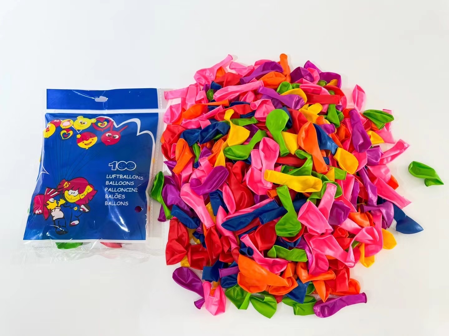 0.8 克小珠光气球 珍珠色泽婚庆派对节日生日布置做造型气球