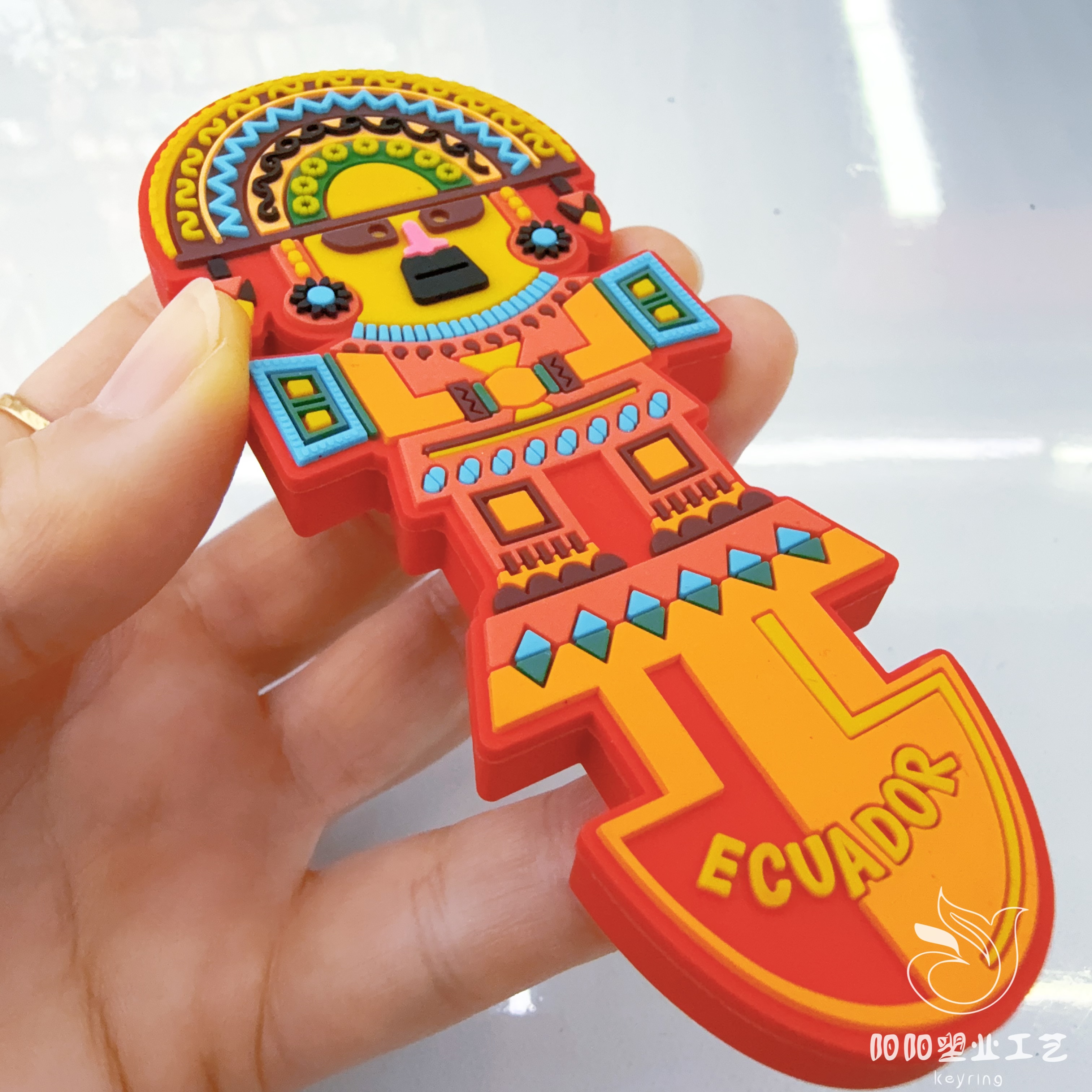 Factory-customized PVC soft rubber cartoon beer bottle opener, 3D beer screwdriver, creative three-dimensional bottle opener, travel figurine and decorative items Item Picture