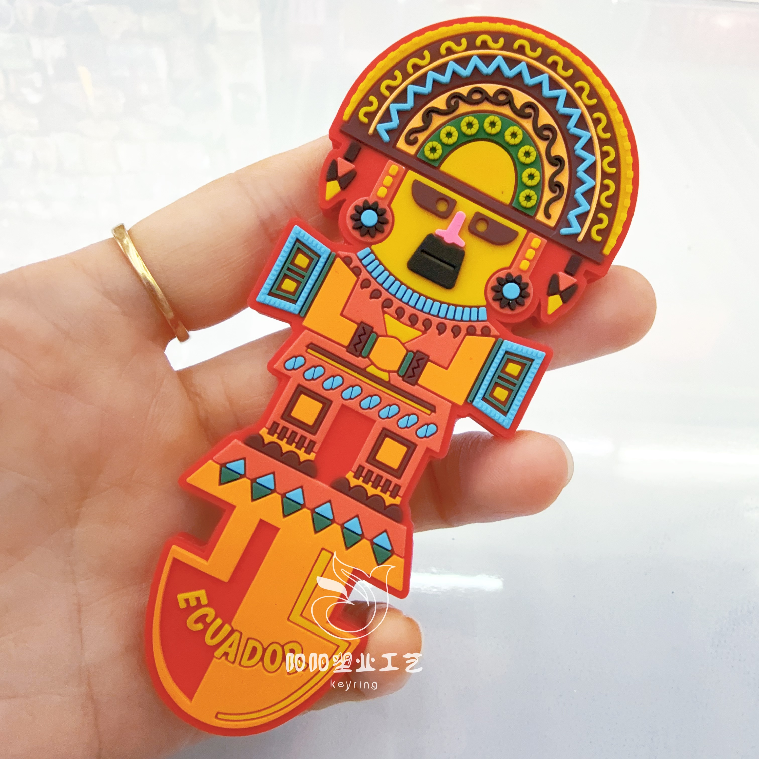 Factory-customized PVC soft rubber cartoon beer bottle opener, 3D beer screwdriver, creative three-dimensional bottle opener, travel figurine and decorative items thumbnail