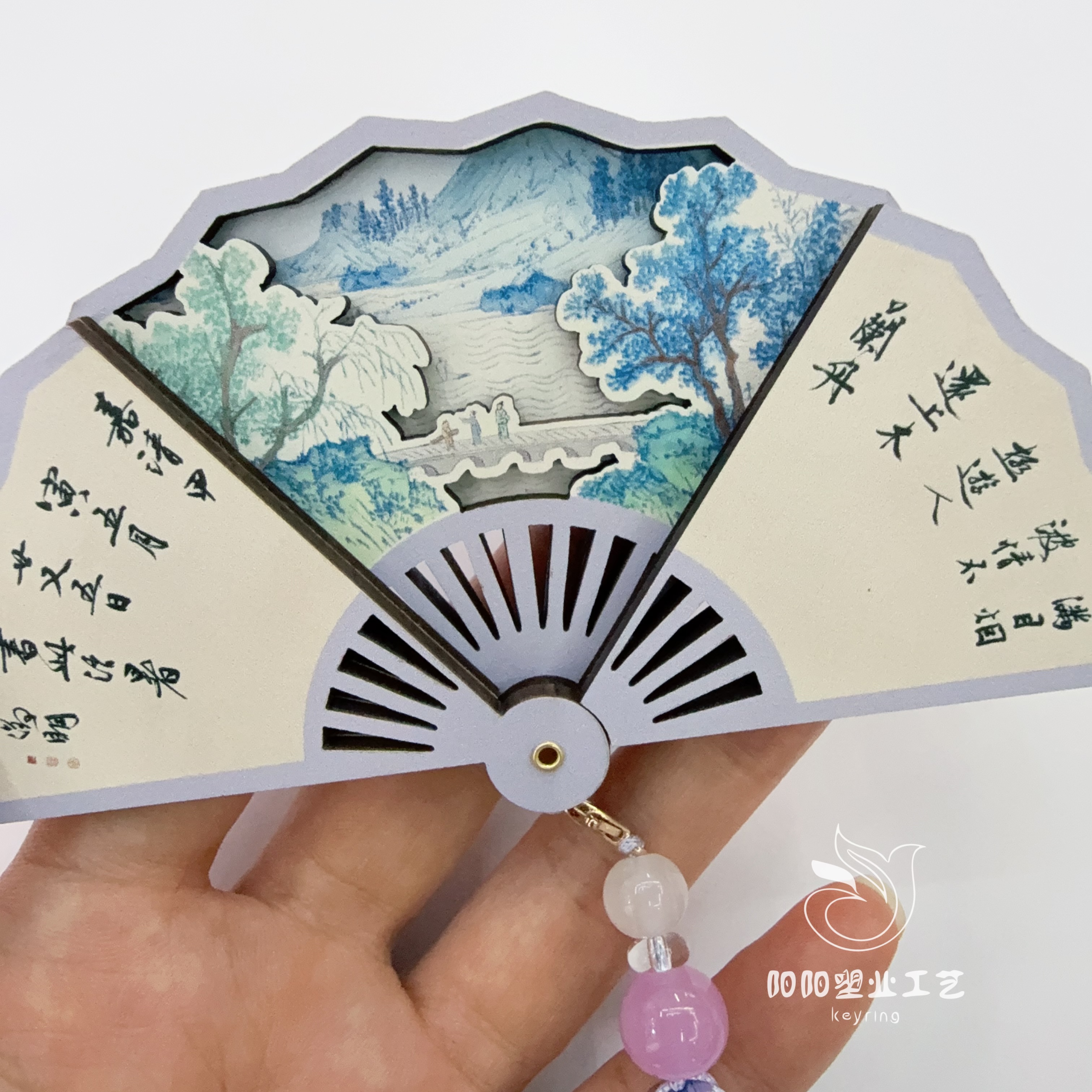 Tassel fan, city refrigerator stickers, cultural and creative travel souvenirs, refrigerator magnetic stickers, creative new products, wooden refrigerator stickers, refrigerator stickers, food and play refrigerator stickers, ceramic refrigerator stickers, scenic area cultural and creative refrigerator stickers, Girls 2025 cartoon Application Scenario