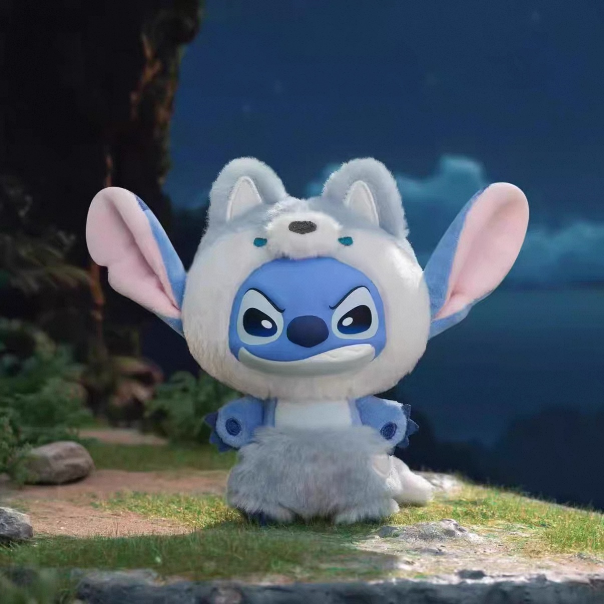 TOPTOY Disney Stitch Wild Animals Series Plush Vinyl Blind Box Bag Pendant Plush Figurine Pendant detail image 6