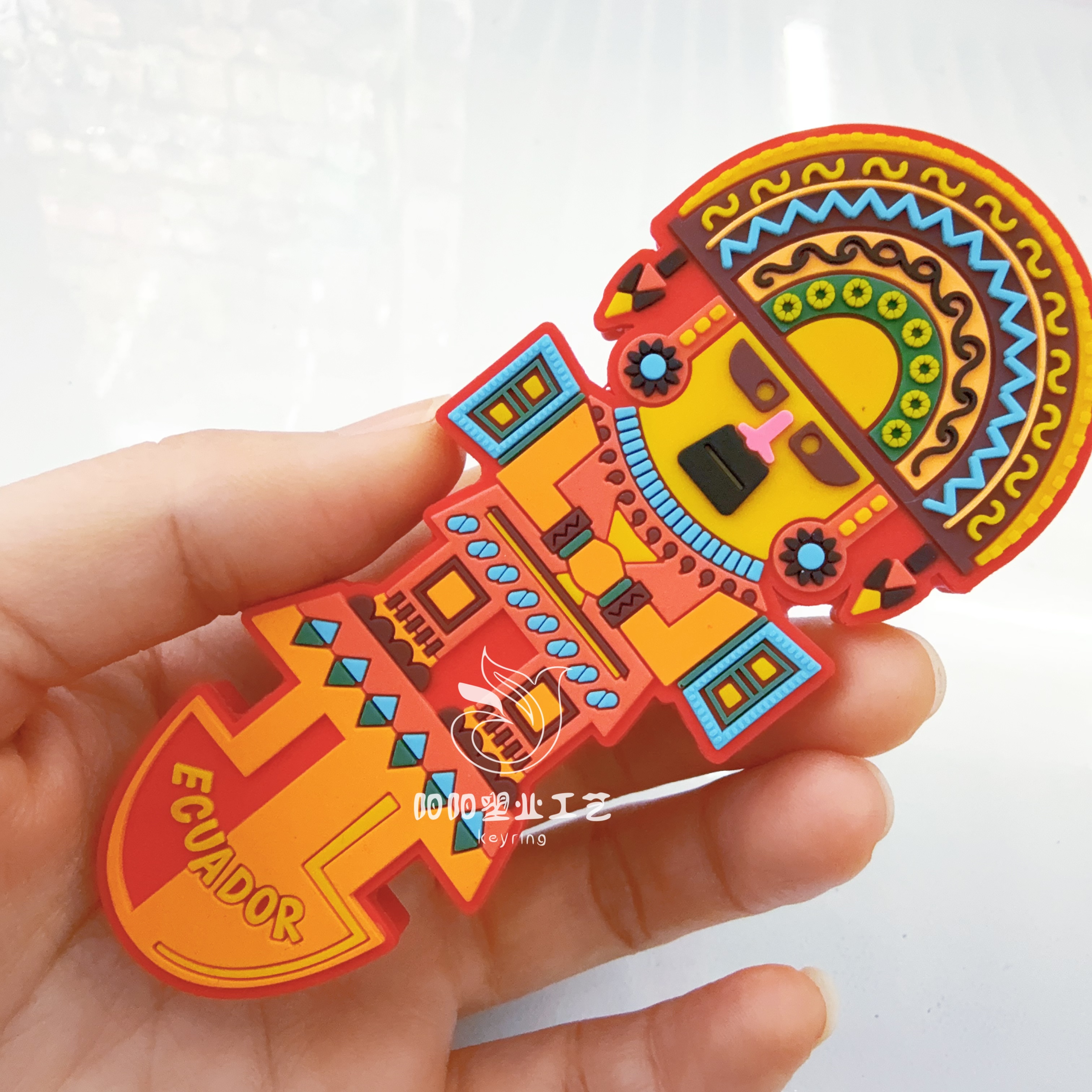 Factory-customized PVC soft rubber cartoon beer bottle opener, 3D beer screwdriver, creative three-dimensional bottle opener, travel figurine and decorative items Specification drawing