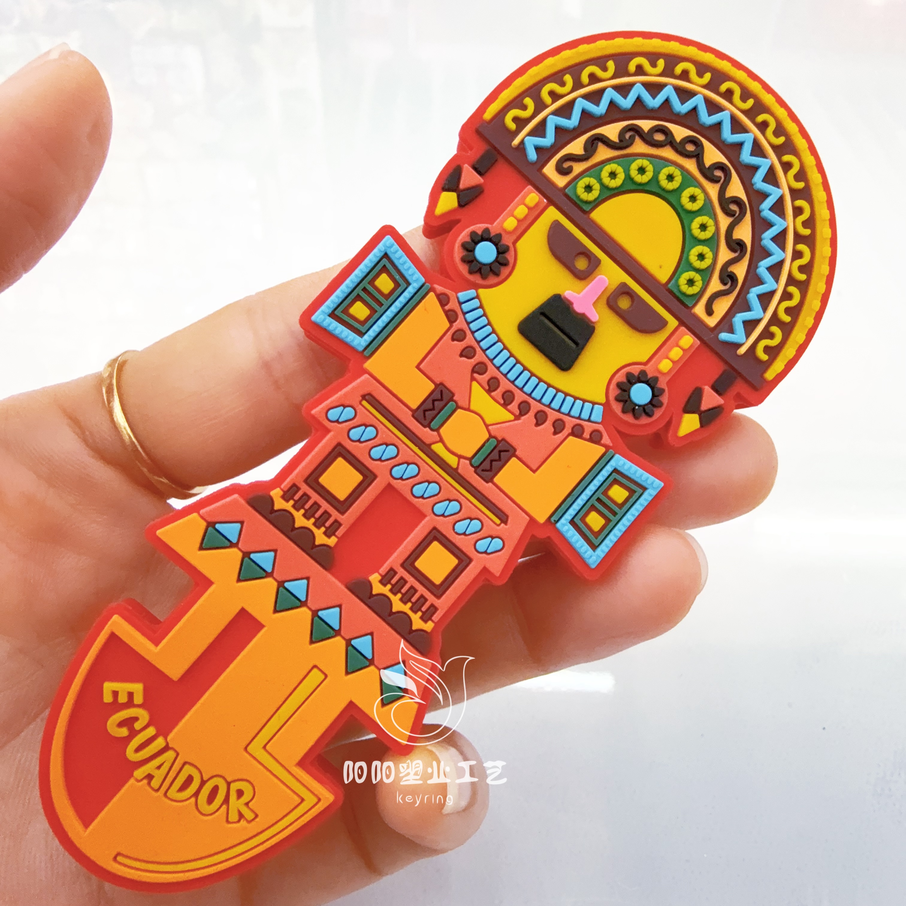 Factory-customized PVC soft rubber cartoon beer bottle opener, 3D beer screwdriver, creative three-dimensional bottle opener, travel figurine and decorative items details Picture
