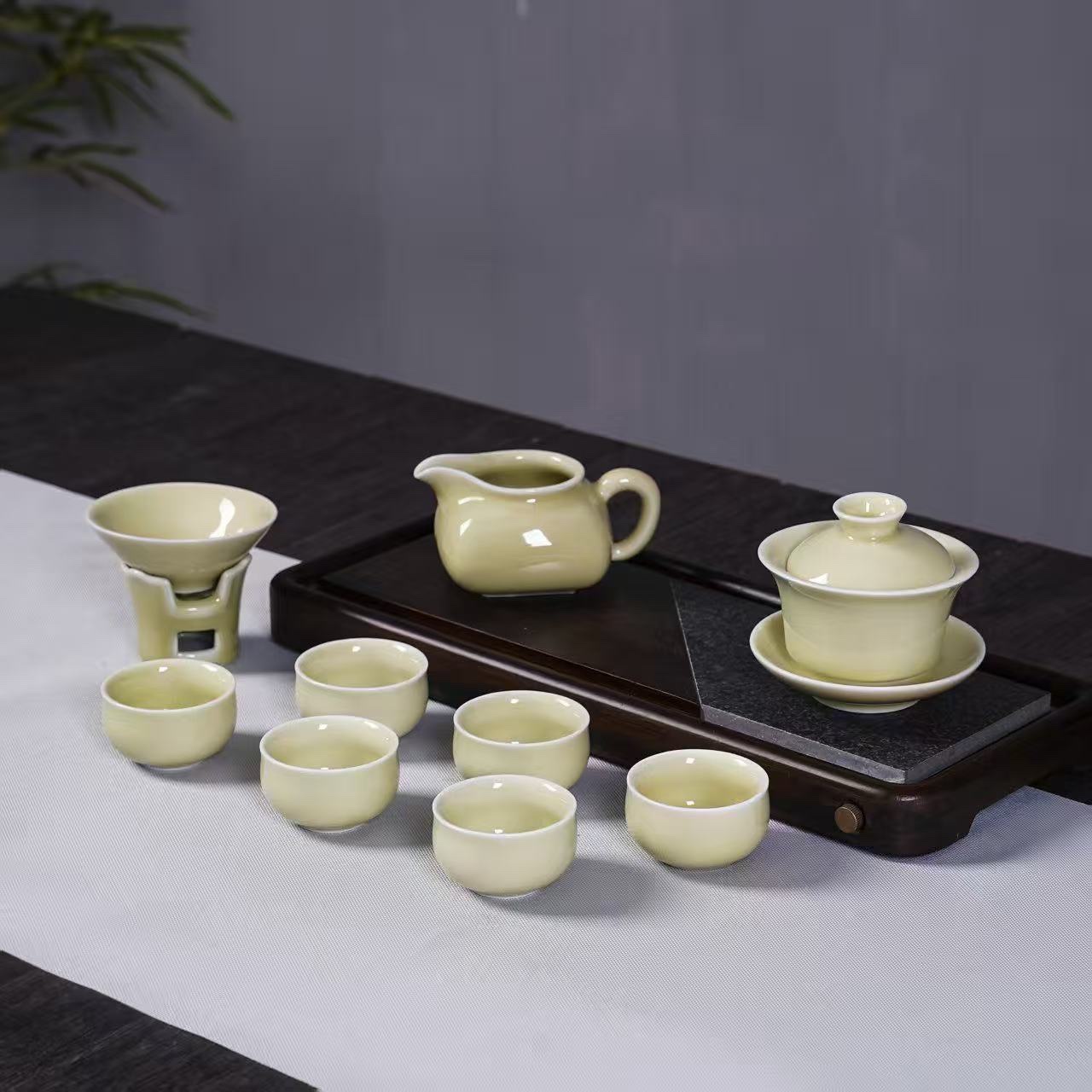 龙泉青瓷陶瓷茶具套装8069陶李家家居装饰品详情图9