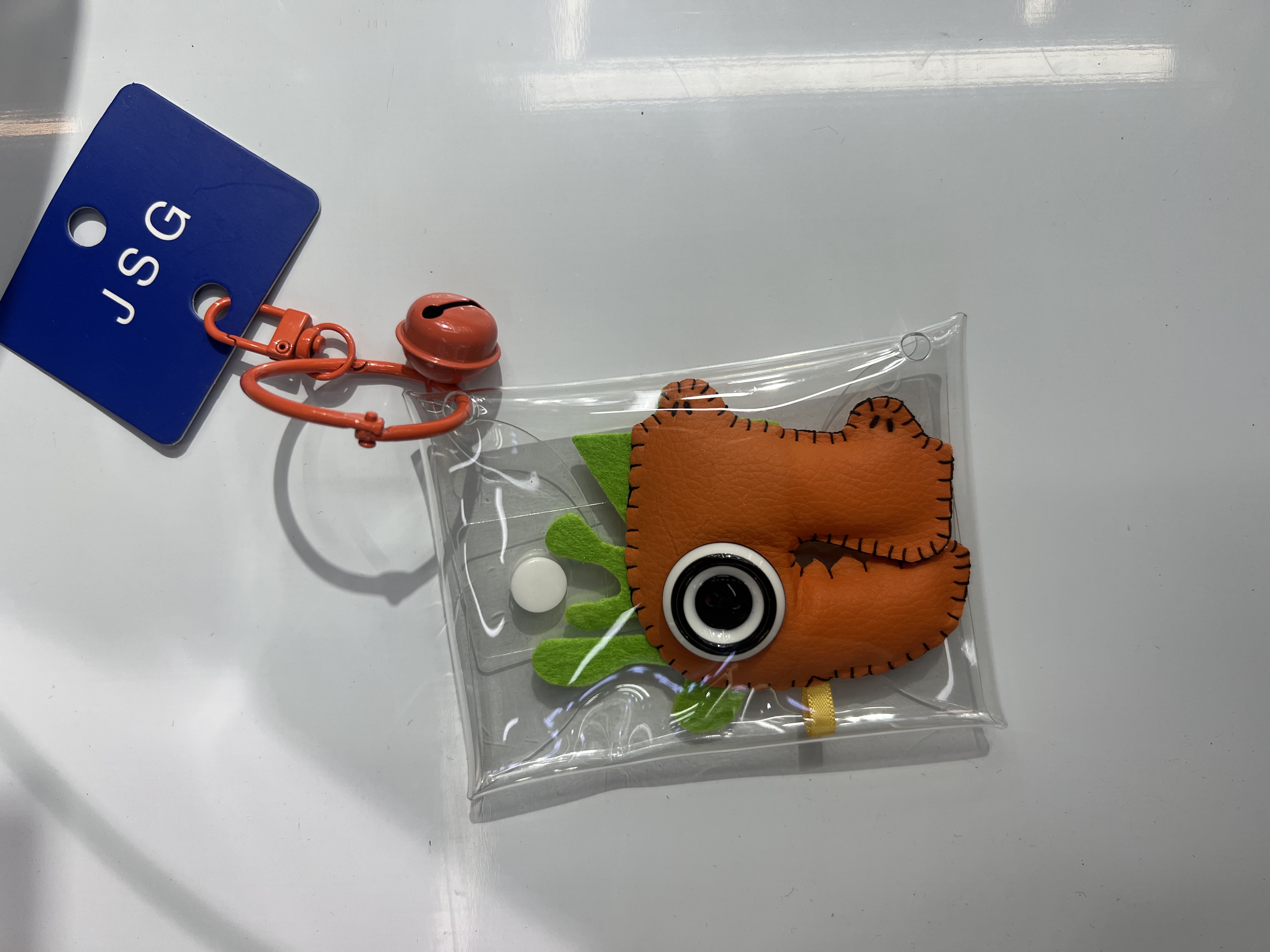 纯手工制作钥匙扣挂件钥匙扣配件钥匙扣钥匙挂件怪物纯手工钥匙扣细节图