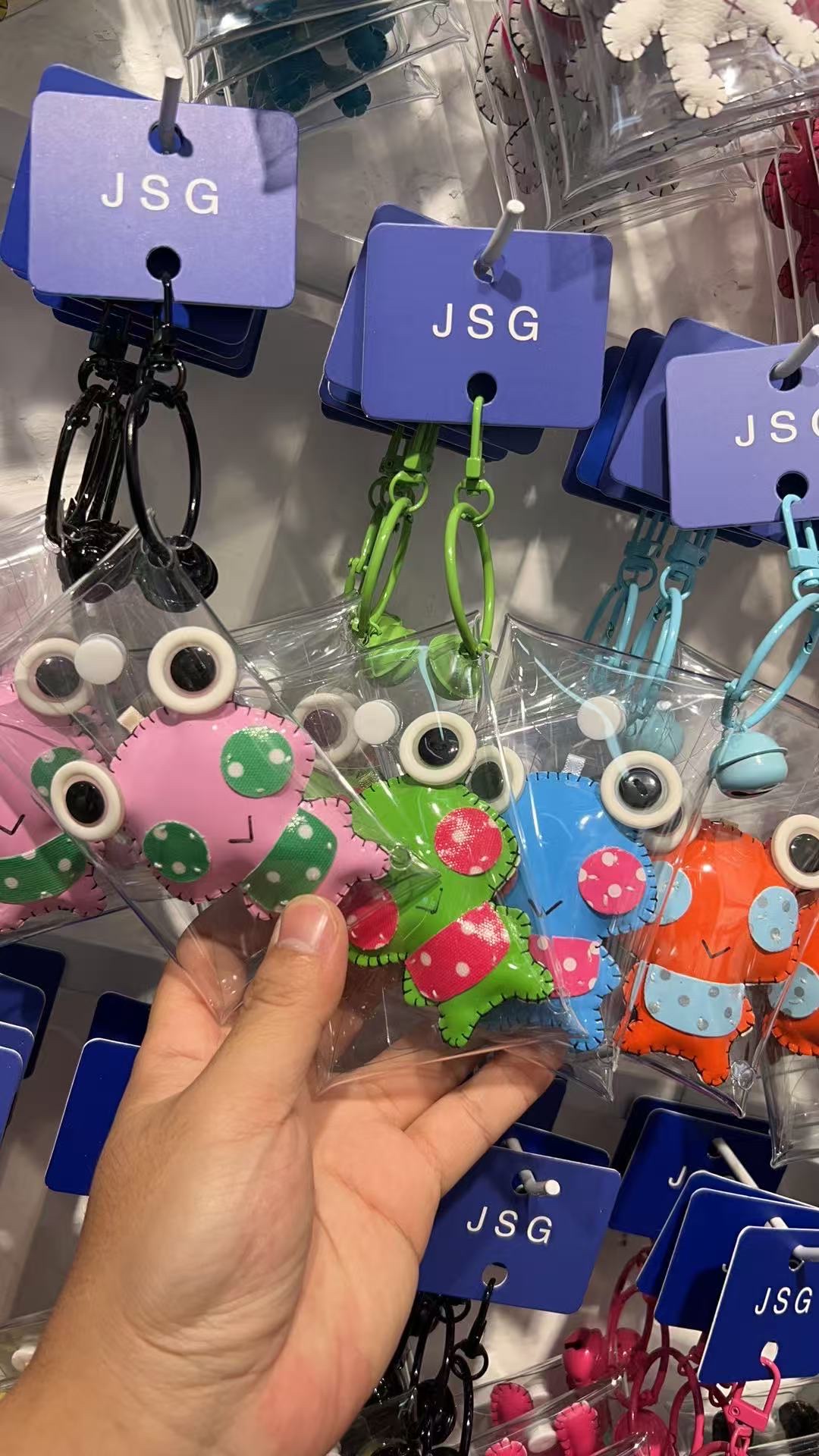 纯手工制作钥匙扣 小青蛙纯手工钥匙扣