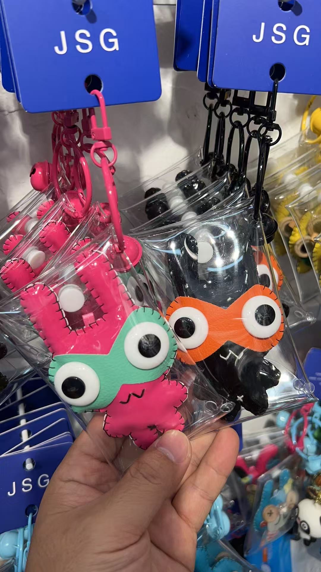 纯手工眼镜兔子一套钥匙扣纯手工钥匙扣