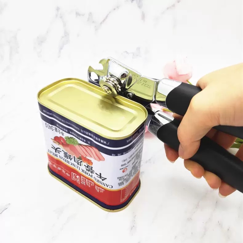 不锈钢开罐器罐头刀罐头工具手动三合一多功能啤酒起子开瓶器 酒刀开瓶器冰箱贴啤酒瓶开瓶器动漫详情图7
