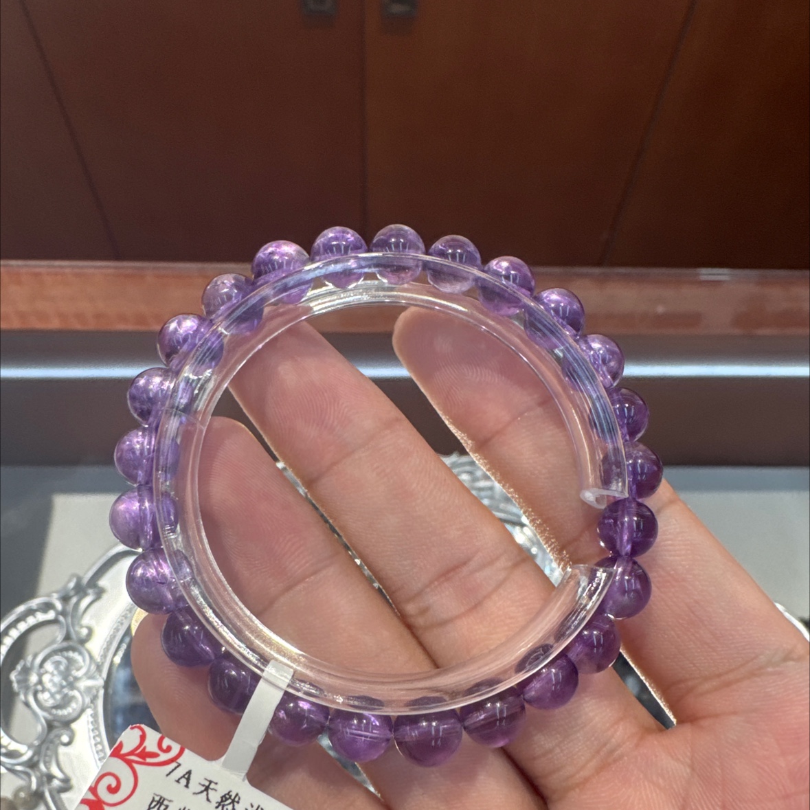 【 Ya Jin Pei Jewelry 】7a Natural Light-Colored Brazilian Amethyst Bracelet Series Handcrafted