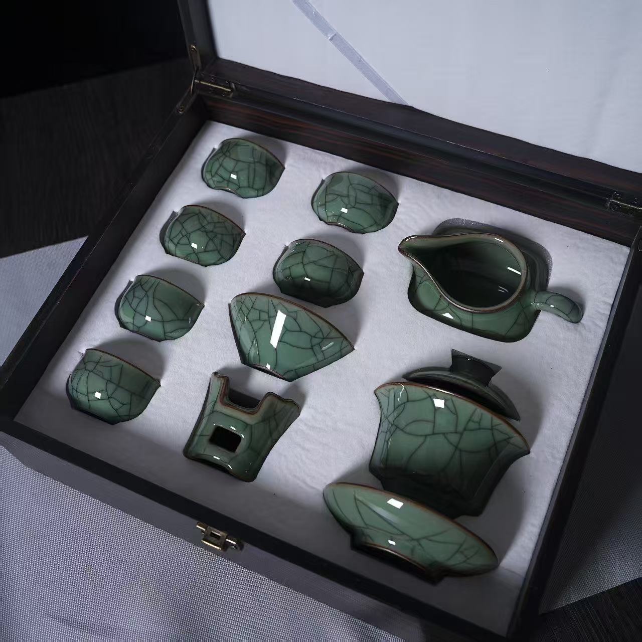 龙泉青瓷陶瓷茶具套装8069陶李家家居装饰品详情图4