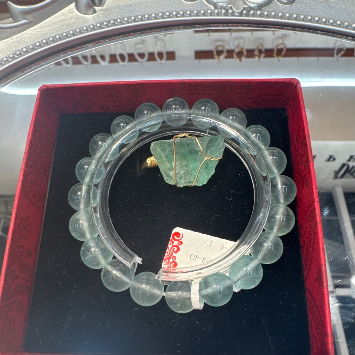 【 Ya Jin Pei Jewelry 】 Natural Mint Green Fluorite Bracelet Design Series Handmade
