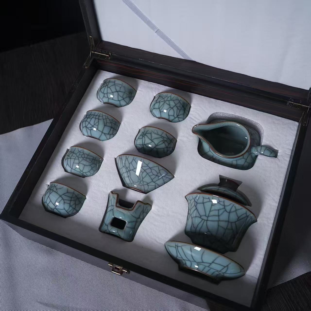 龙泉青瓷陶瓷茶具套装8069陶李家家居装饰品详情图3