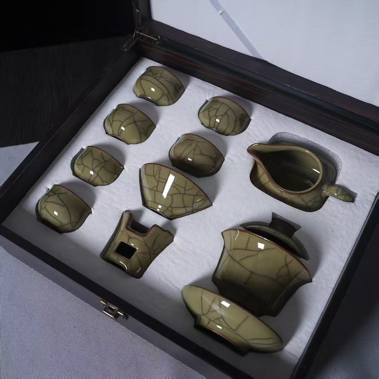 龙泉青瓷陶瓷茶具套装8069陶李家家居装饰品详情图2