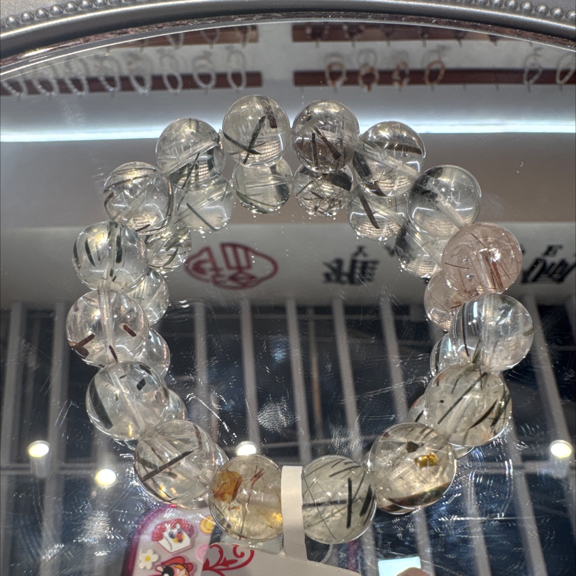 【 Yajinpei Jewelry 】 Handcrafted natural crystal beads from the Natural Color Hair Crystal series