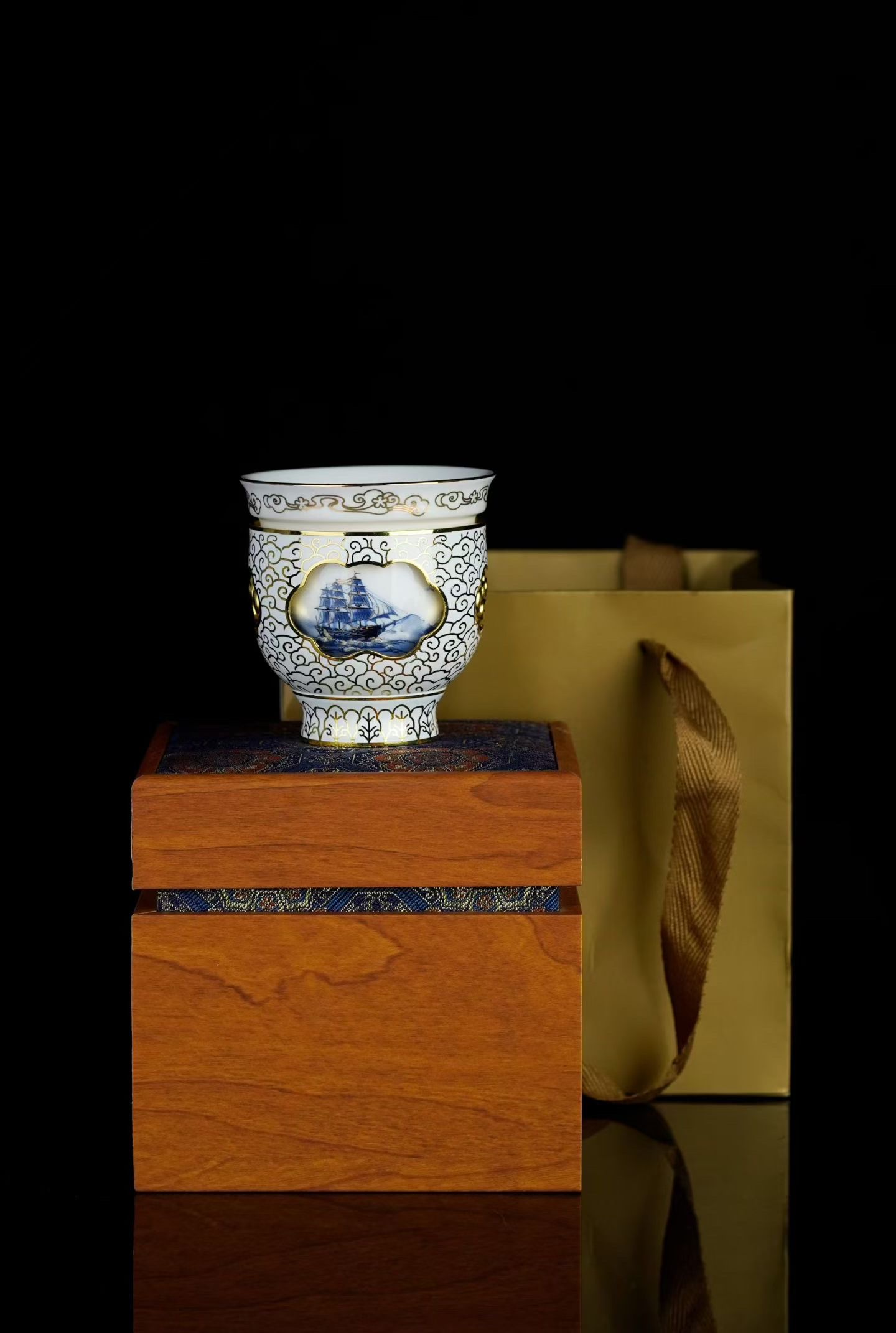 好运连连茶具套装红松工艺陶李家8069详情图8