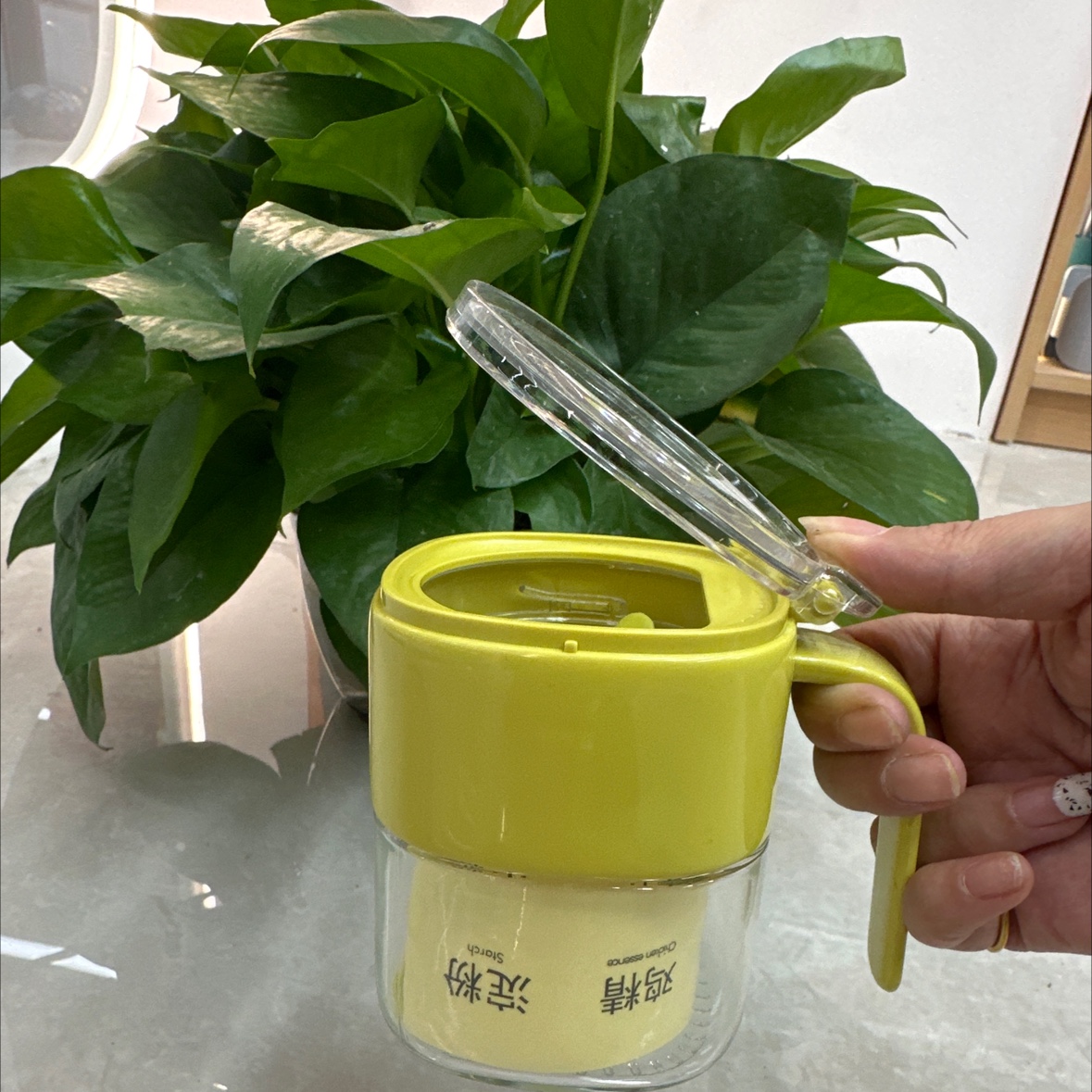 大口径调味罐玻璃调料罐组合套装厨房调料瓶佐料密封家中调料盒产品图