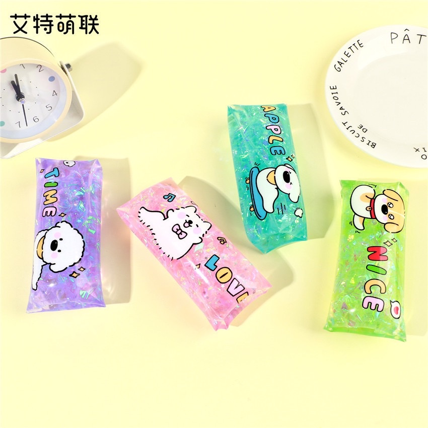 Factory direct sales of stress-relieving toys: Water snake that can't be caught, printed version, children's prank fun, slip-hand release, pinching fun