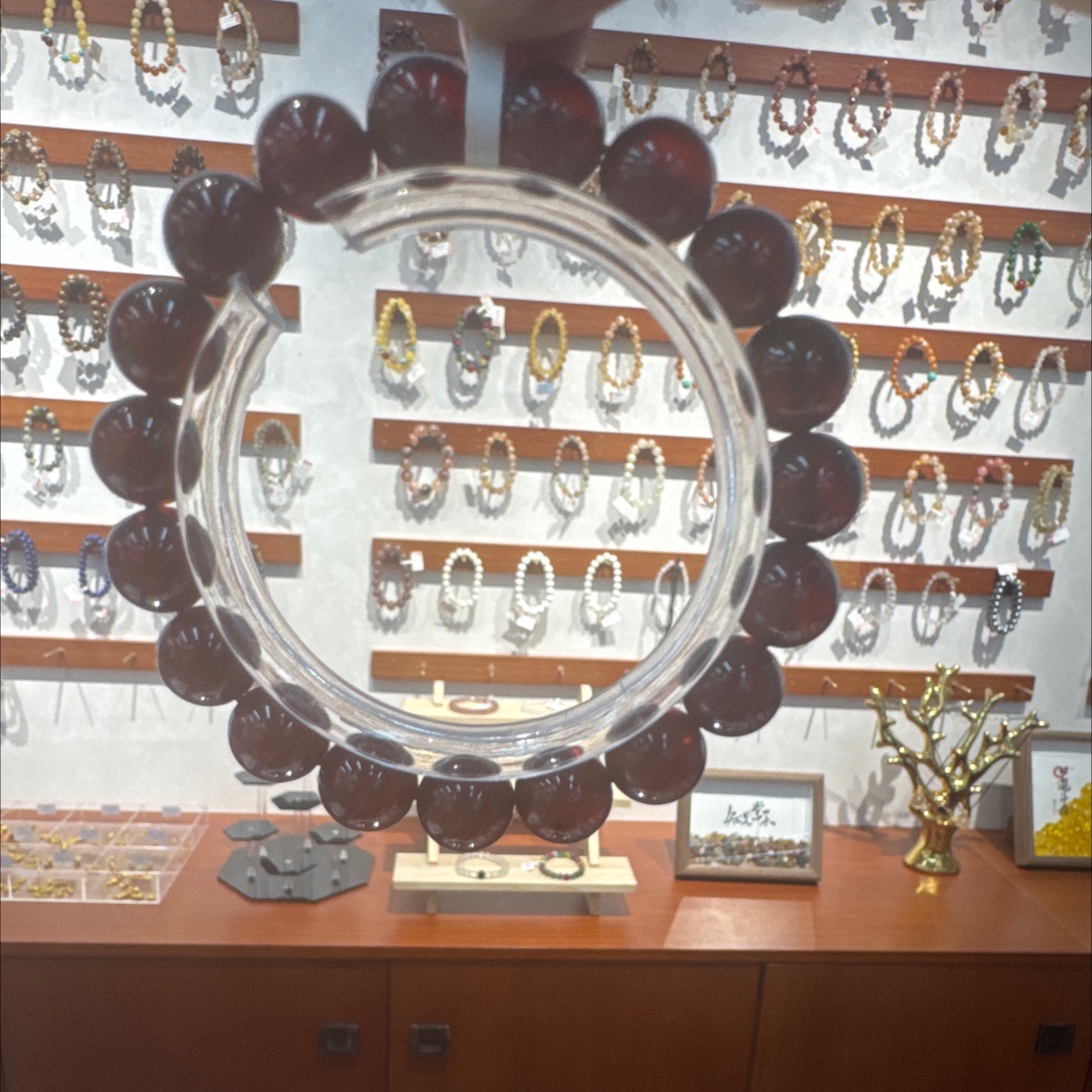【 Ya Jin Pei Jewelry 】 Natural Translucent Garnet Design Series Handcrafted details Picture
