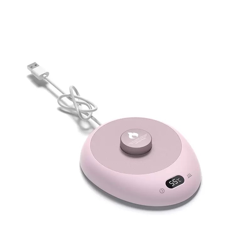 新款水晶杯垫五档控温办公宿舍神器温奶热茶 