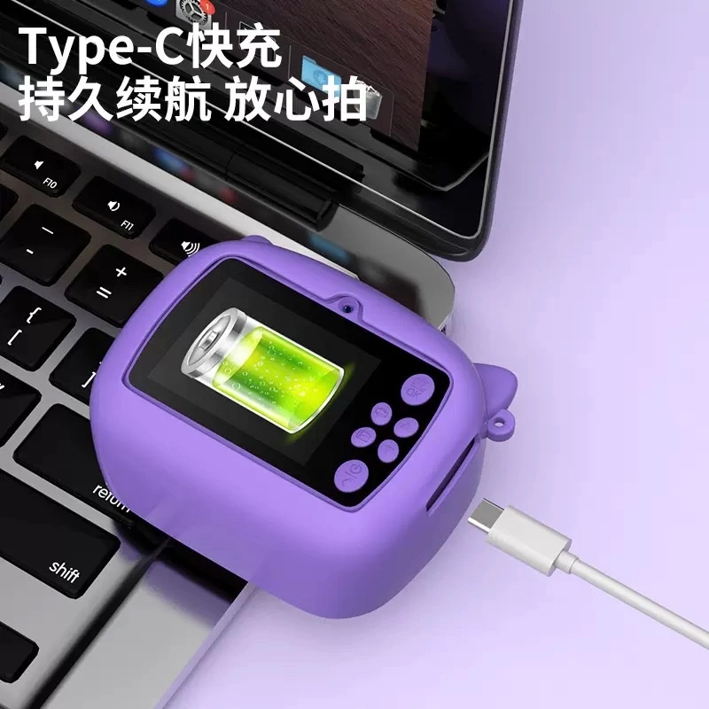 Children's cameras can take photos and videos. Girls' birthday gifts, high-pixel digital products, baby toys, Polaroid cameras detail image 3