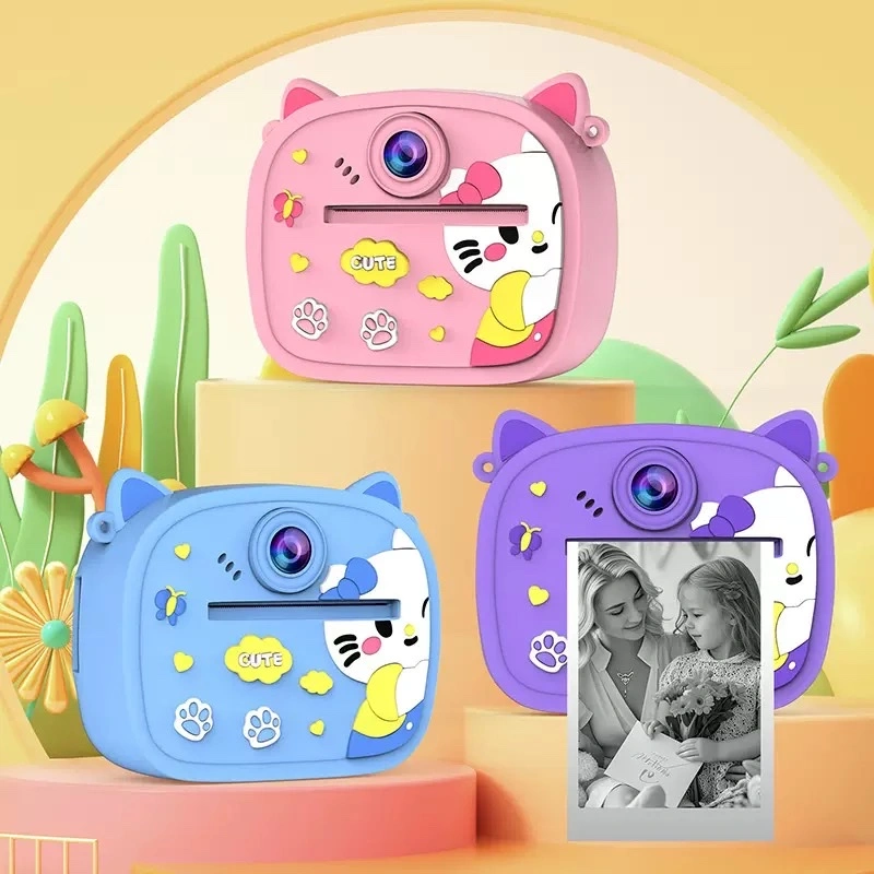 Children's cameras can take photos and videos. Girls' birthday gifts, high-pixel digital products, baby toys, Polaroid cameras detail image 5