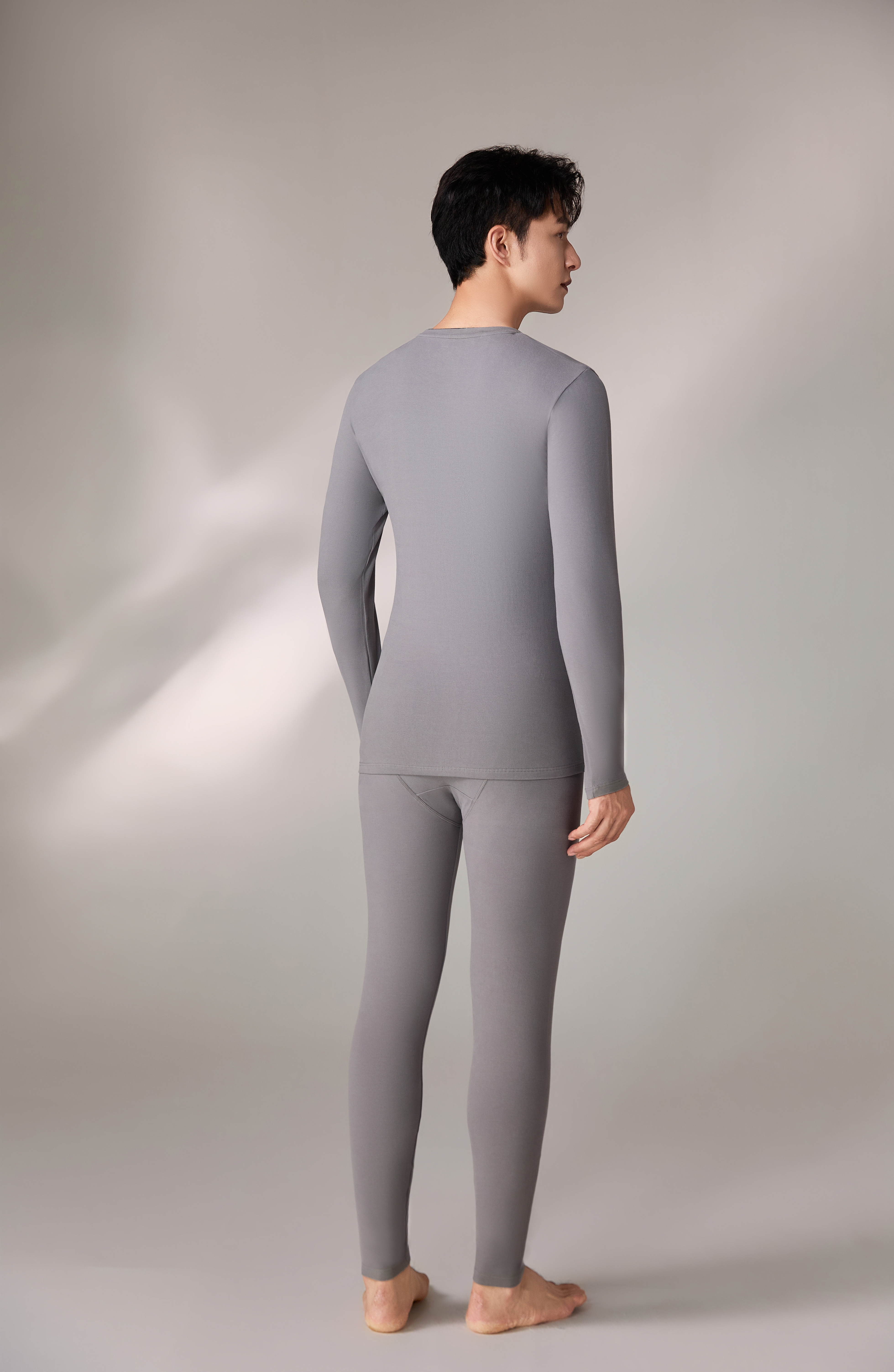 索丽娅男士秋冬保暖内衣套装纯棉莱卡磨毛保暖秋裤内搭秋季必备详情图4