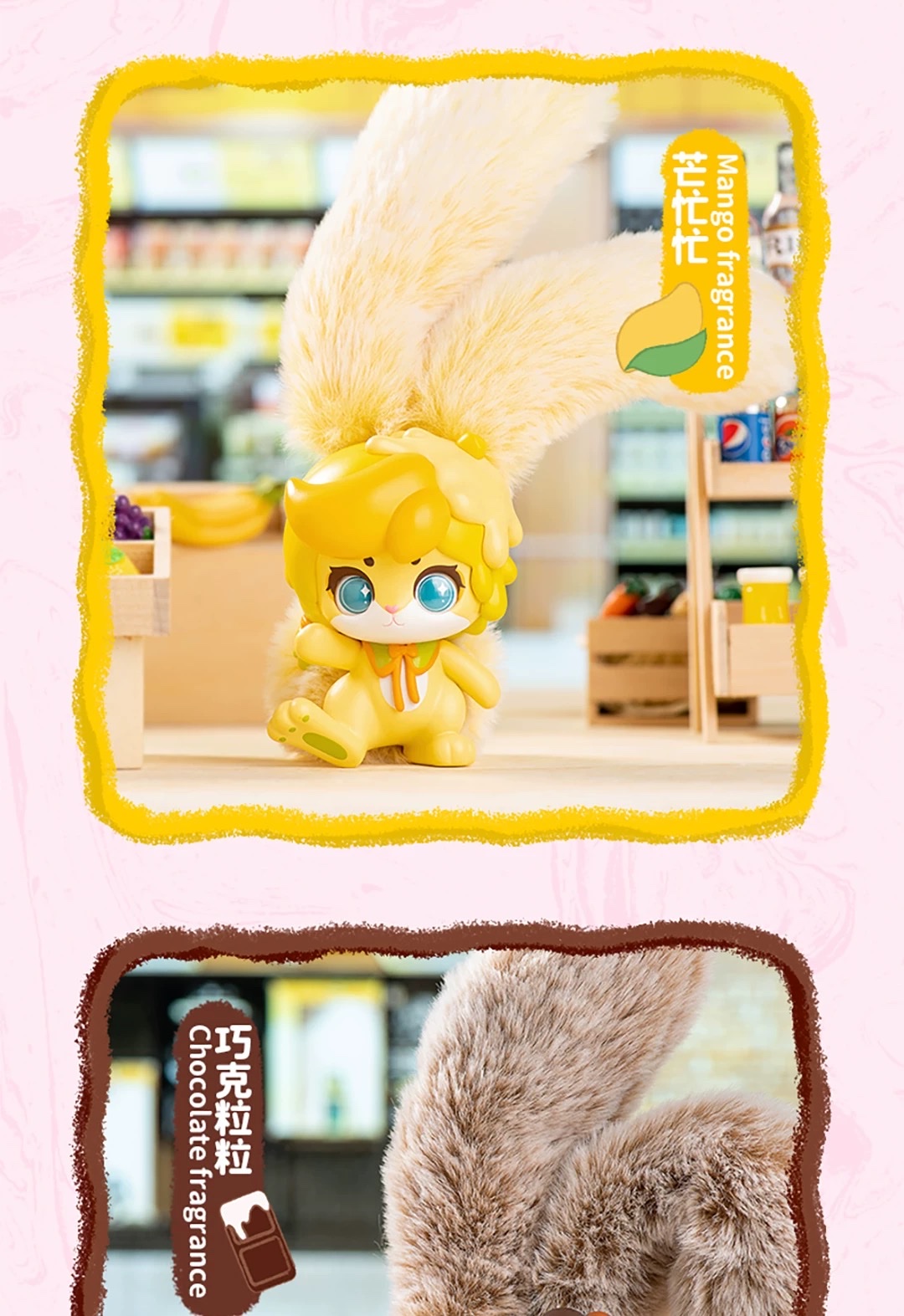 Cup Rabbits Fruit One Bullet Series Blind Box Figurine Plush Rabbit 2025 New Style Girl Doll detail image 8
