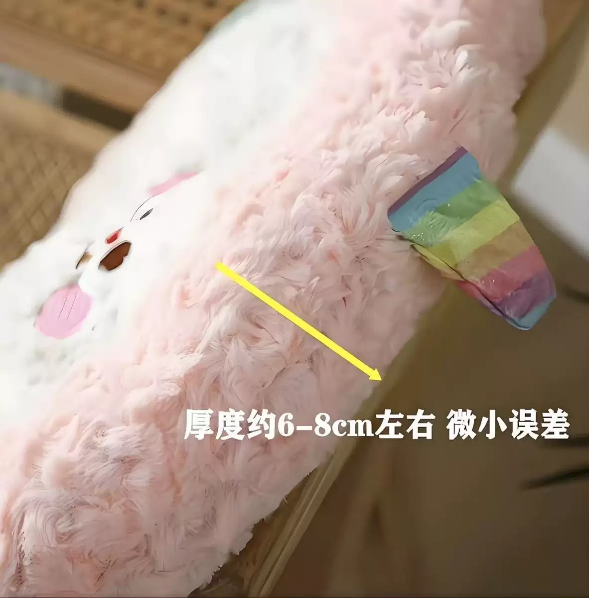 Tatami office seat cushion, Japanese chair cushion, big-eyed cute bread memory foam, round student long-sitting cushion, seat cushion detail image 13