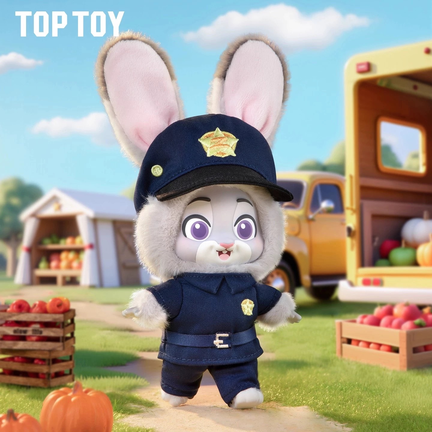 TOPTOY official Disney Zootopia plush blind box: Nick and Judy's Growth Journey figurine details Picture
