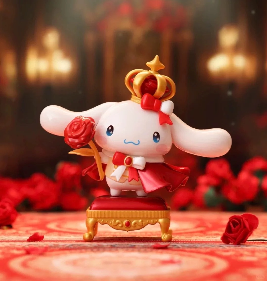 Genuine TOPTOY Sanrio Family Rose Night series trendy figurines, cute girls' gift blind box ornaments detail image 7
