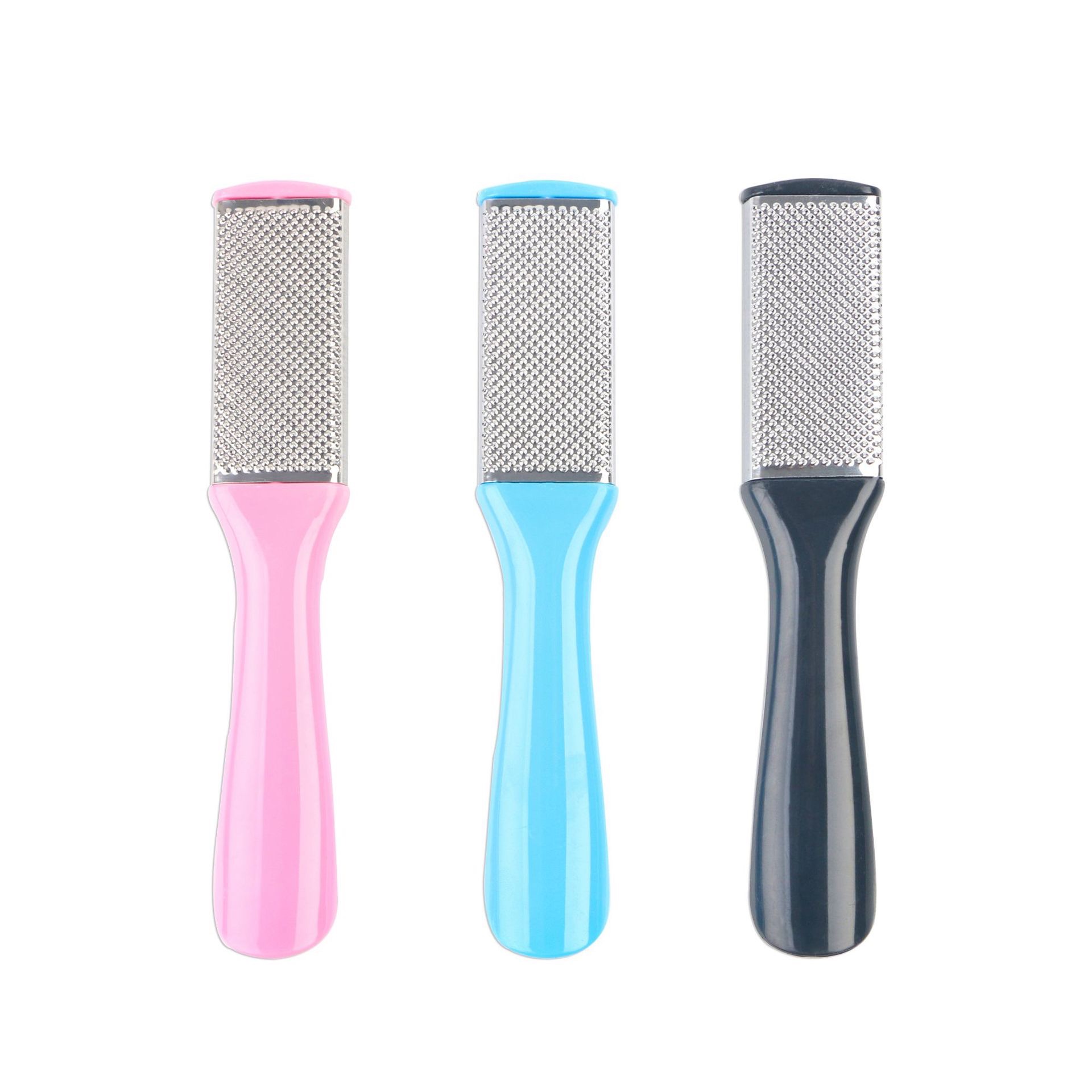 New cross-border stainless steel foot skin file, double-sided foot plate file, dead skin and calluses, foot rubbing file, foot scrubber